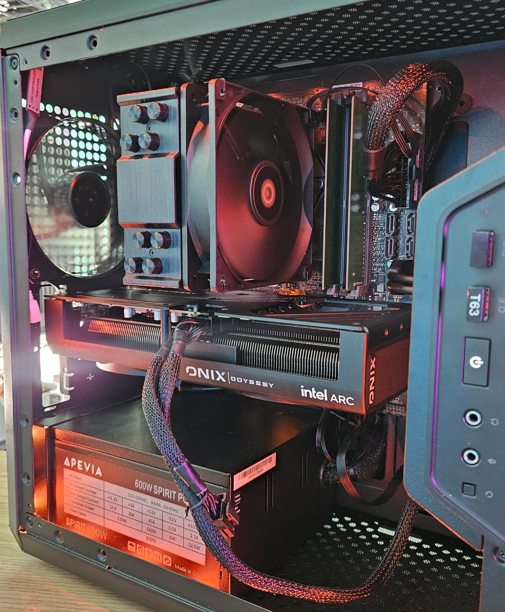 Intel Arc B580 System with an i7 9700k!