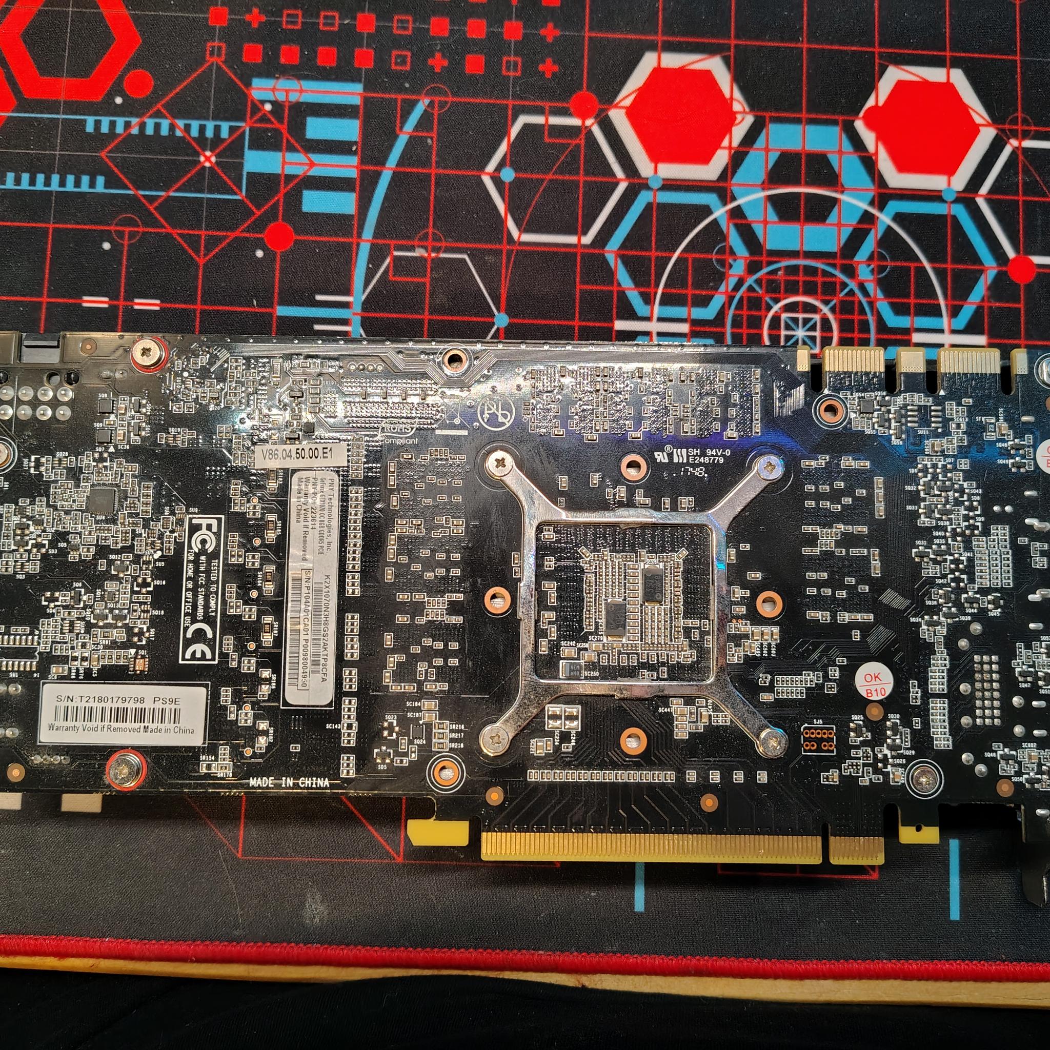 PNY GeForce GTX 1070 8GB XLR8 OC Gaming