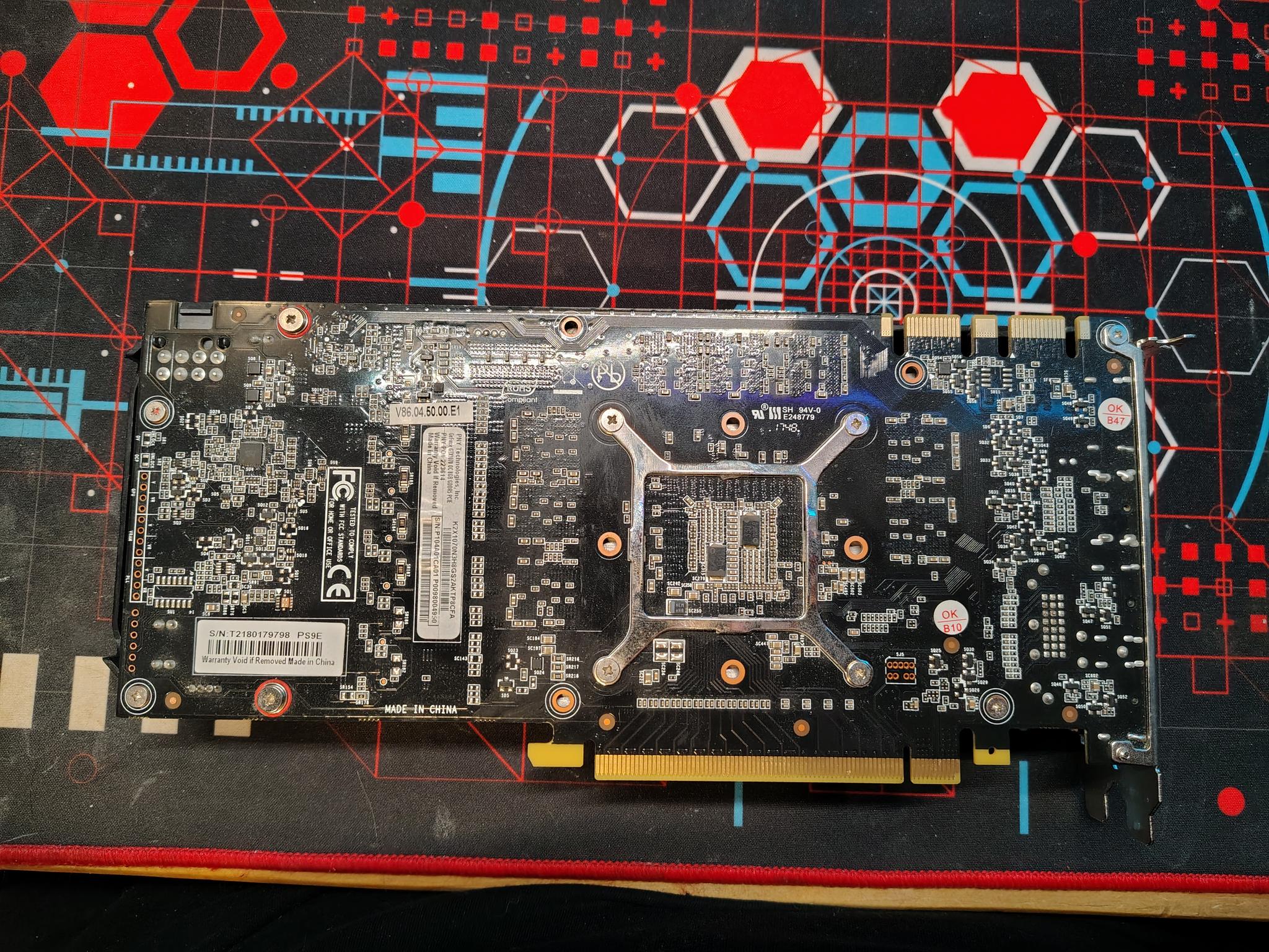 PNY GeForce GTX 1070 8GB XLR8 OC Gaming