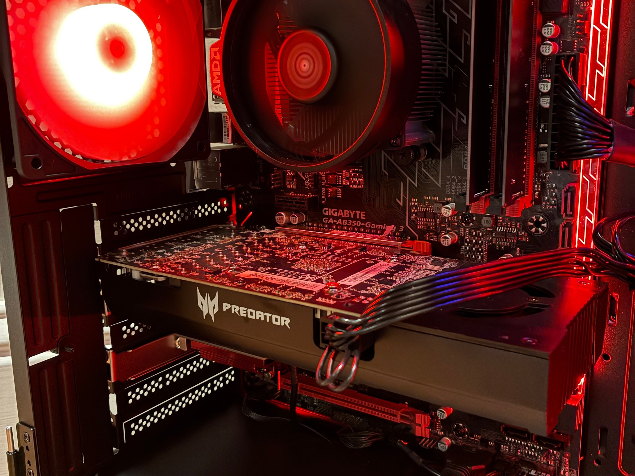 RX 580X R5 1500X CUSTOM GAMING PC 512GB NVME SSD 16GB DDR4 WIFI 6 BLUETOOTH WINDOWS 10