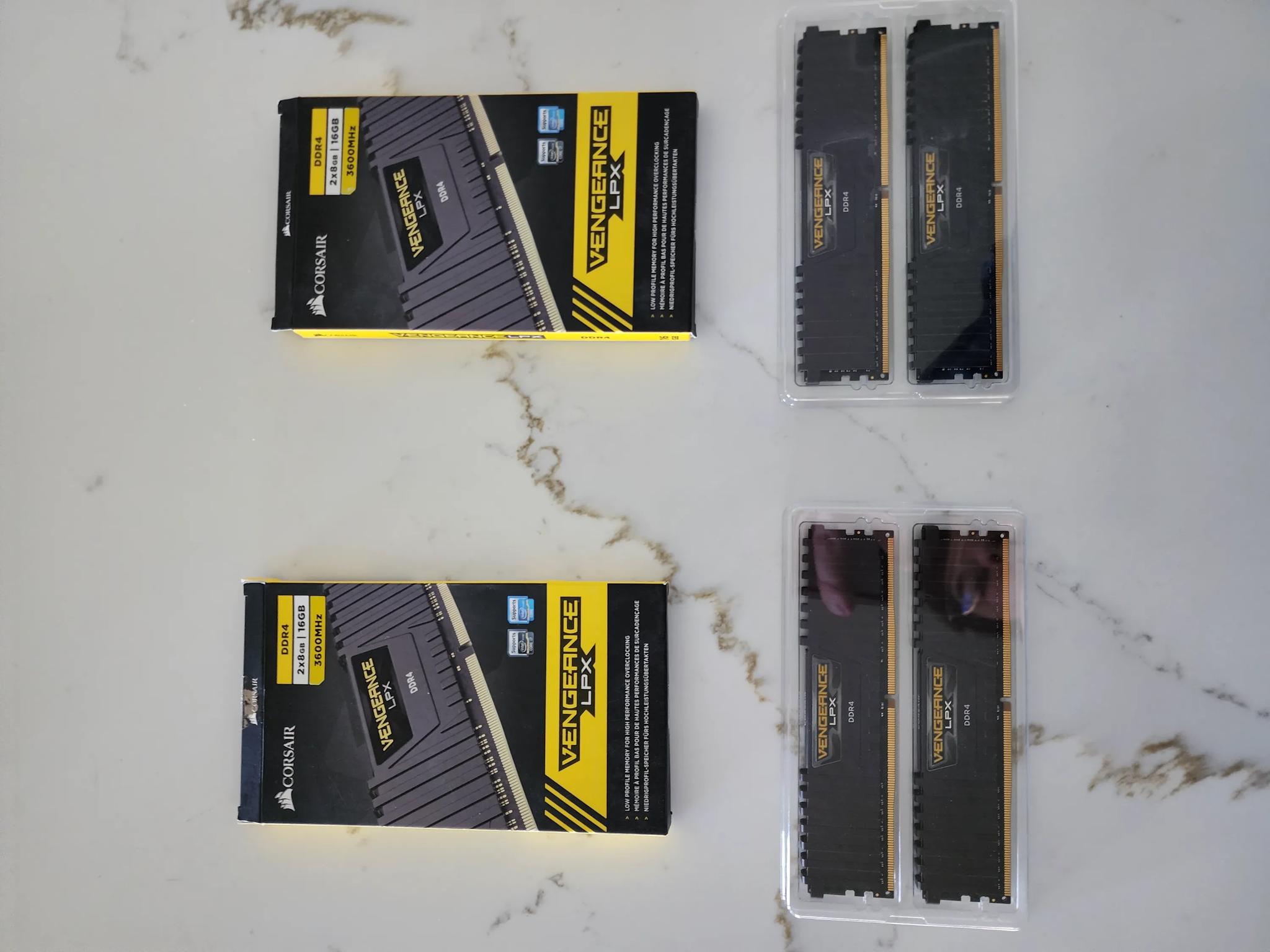 Corsair Vengeance LPX 8GBx4 DDR4 3600mhz