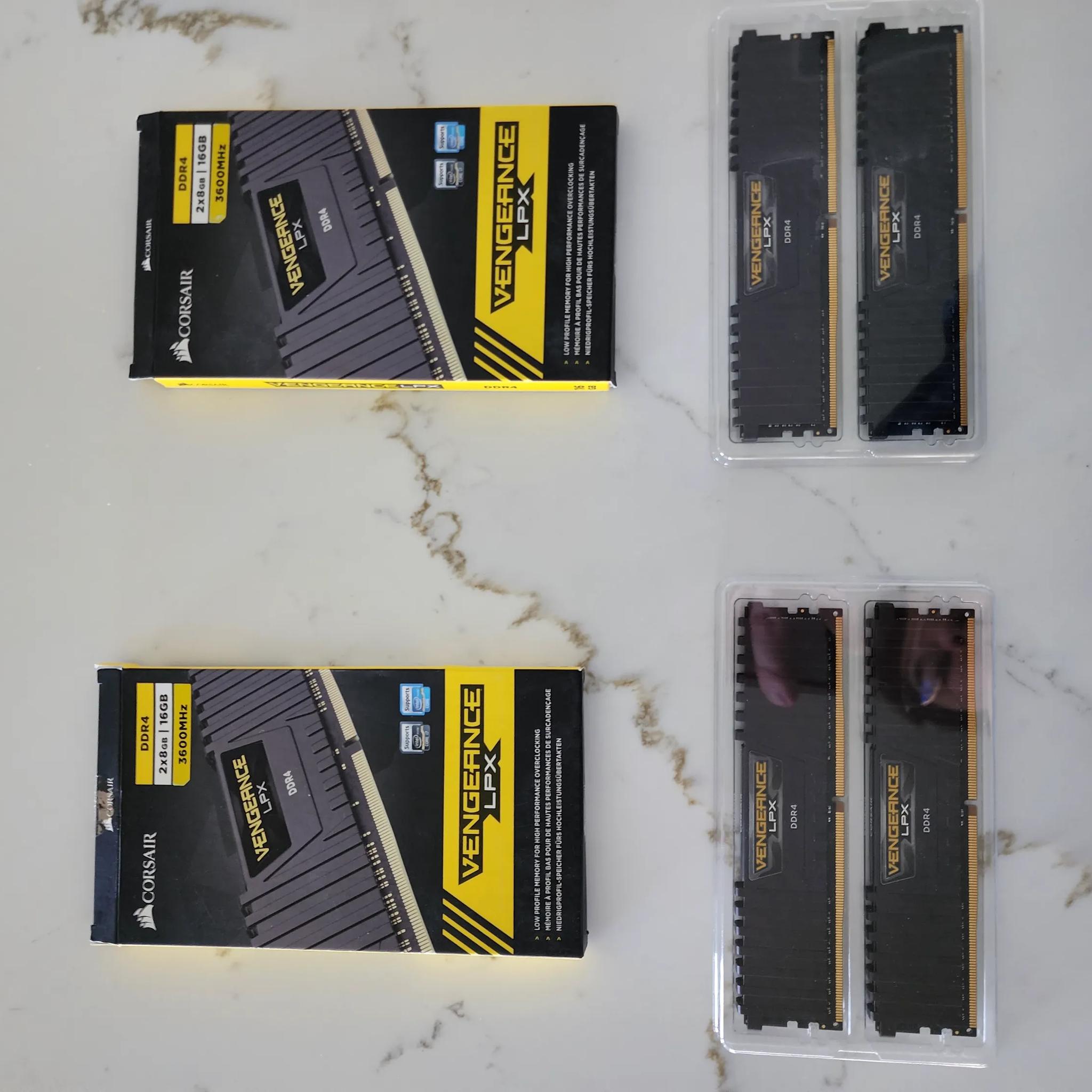 Corsair Vengeance LPX 8GBx4 DDR4 3600mhz
