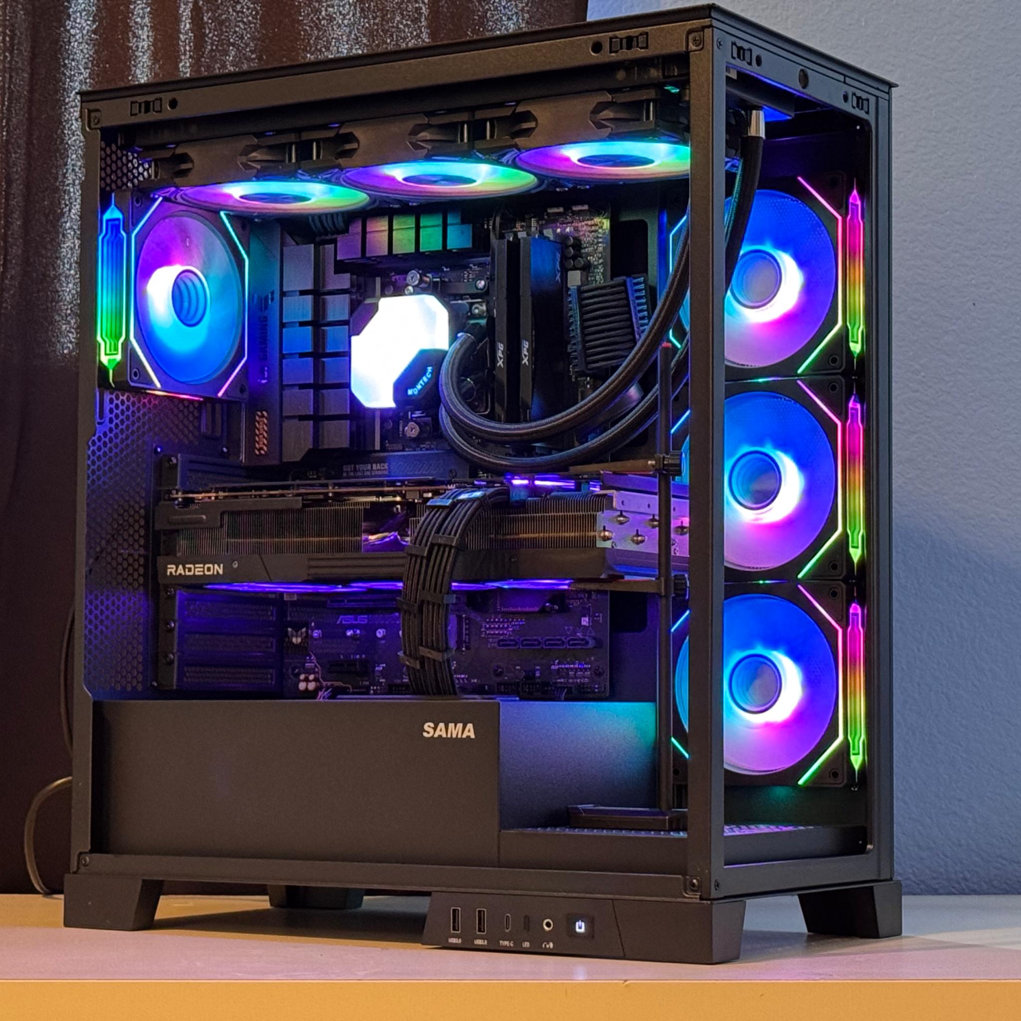 🚀FASTEST AMD Gaming PC🚀 Ryzen 7 9800X3D | AMD RX 7900XTX | 32GB DDR5 | 2TB nVME SSD | Win11 + Wifi