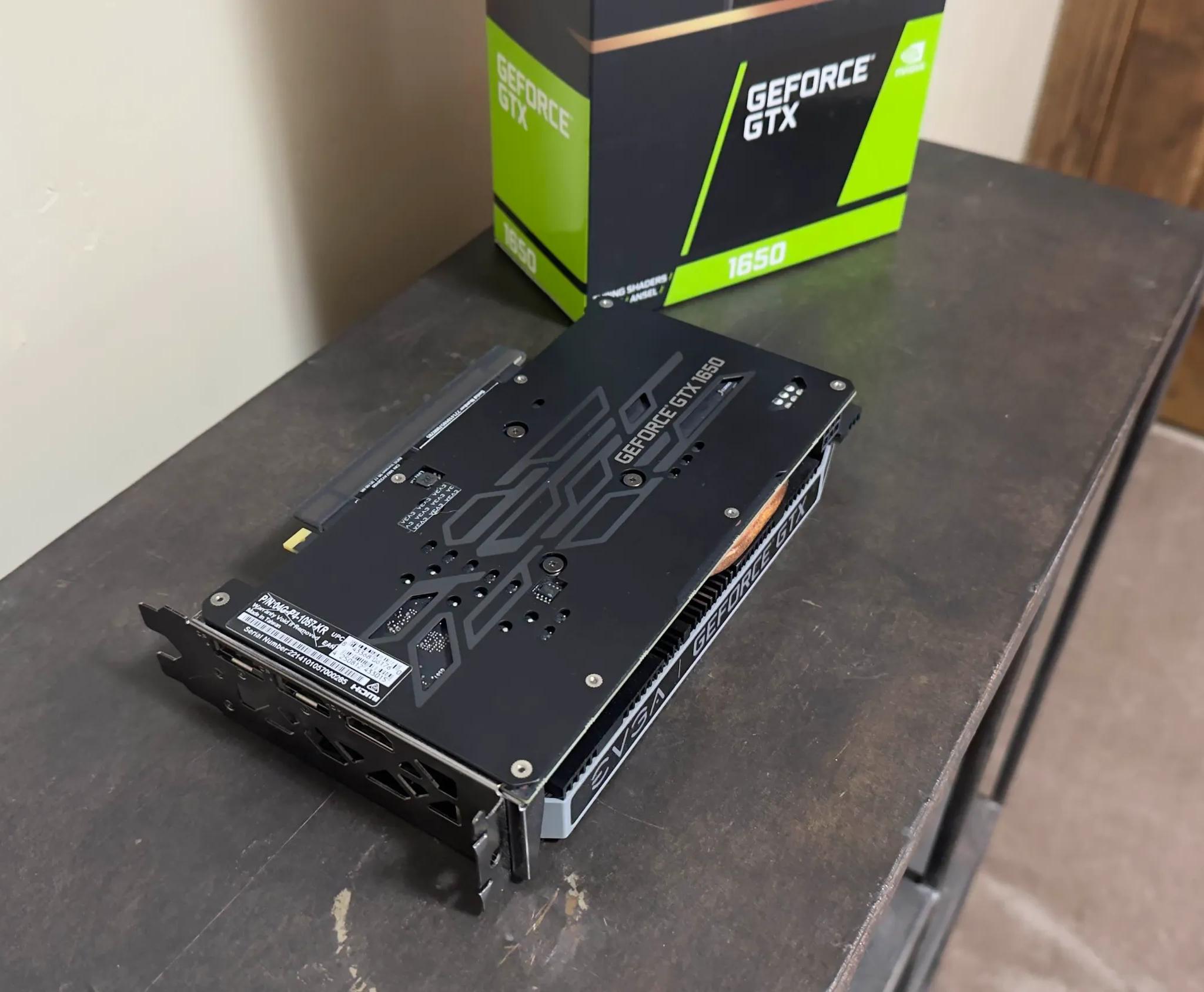 EVGA GEFORCE GTX 1650 SC ULTRA