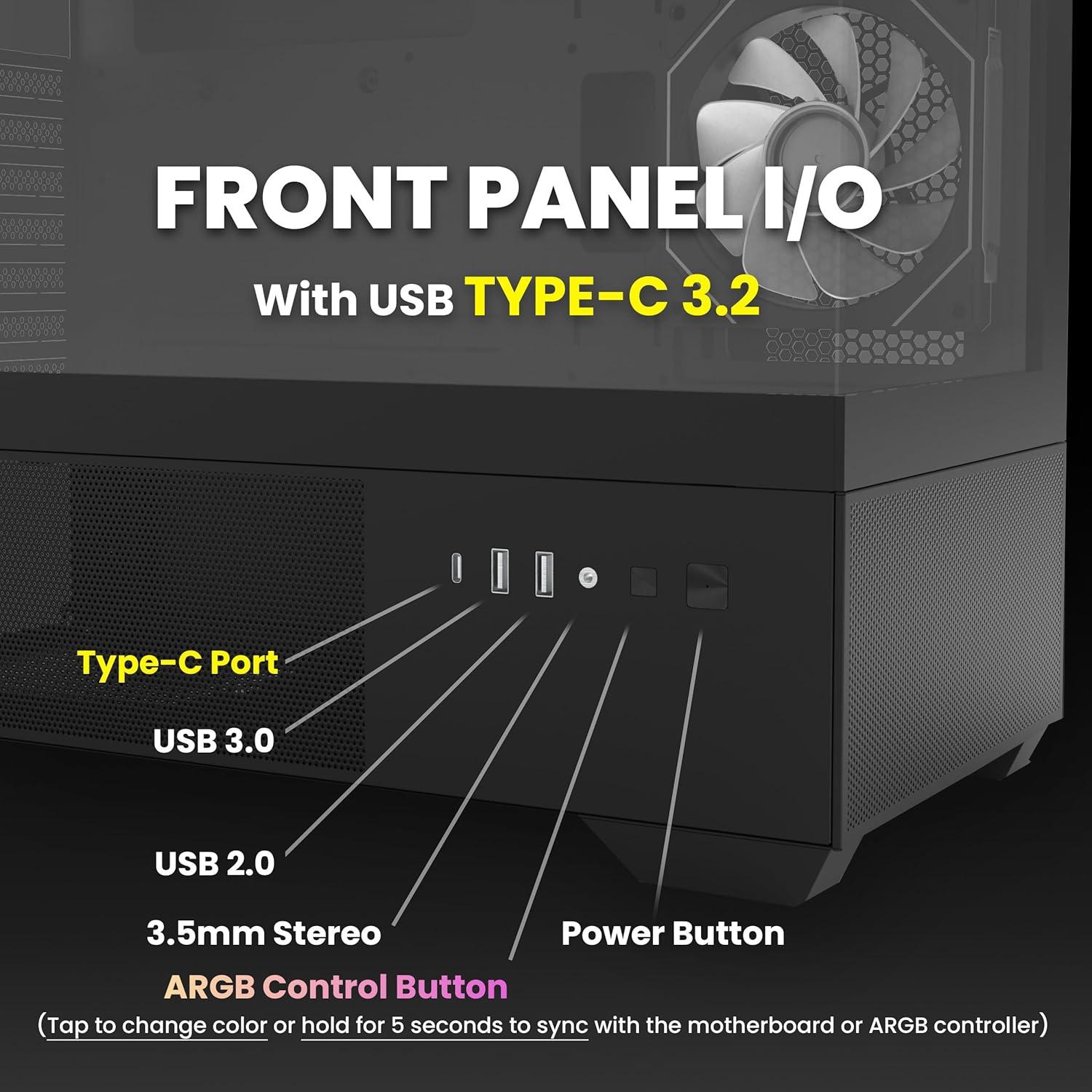 🏆 Gaming PC | GeForce RTX 3080 OC | Ryzen 5600X | 32GB RAM | 2TB NVME M.2 SSD | WIFI | Win 11 Pro