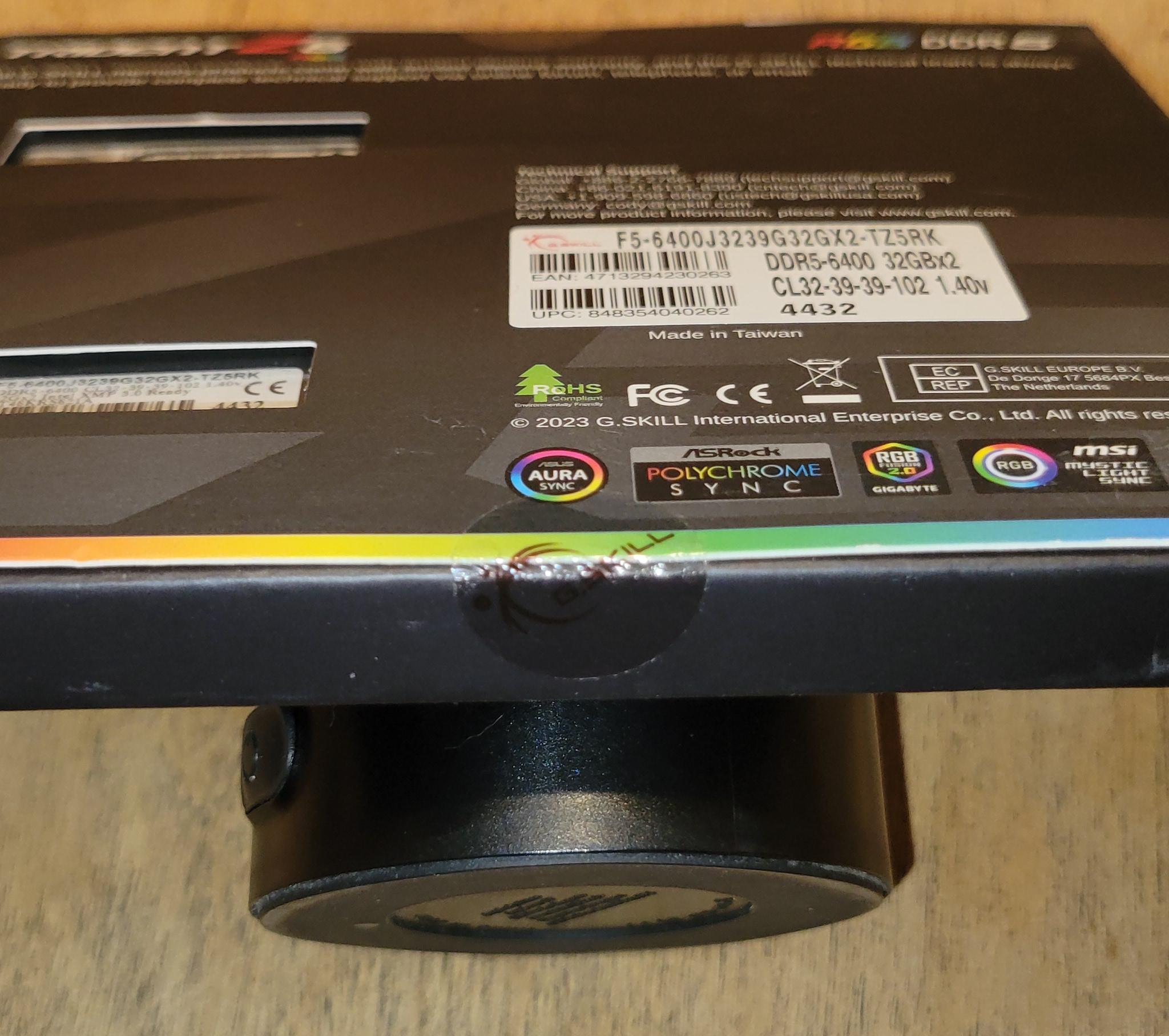 Never opened G.SKILL Trident Z5 RGB Series 64GB