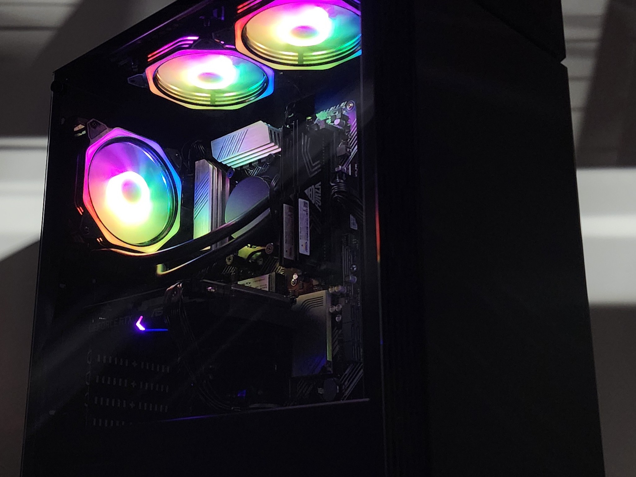Gaming PC Ryzen 7 5700  16GB RAM 512GB SSD RTX 3050 8GB Windows 11 Computer