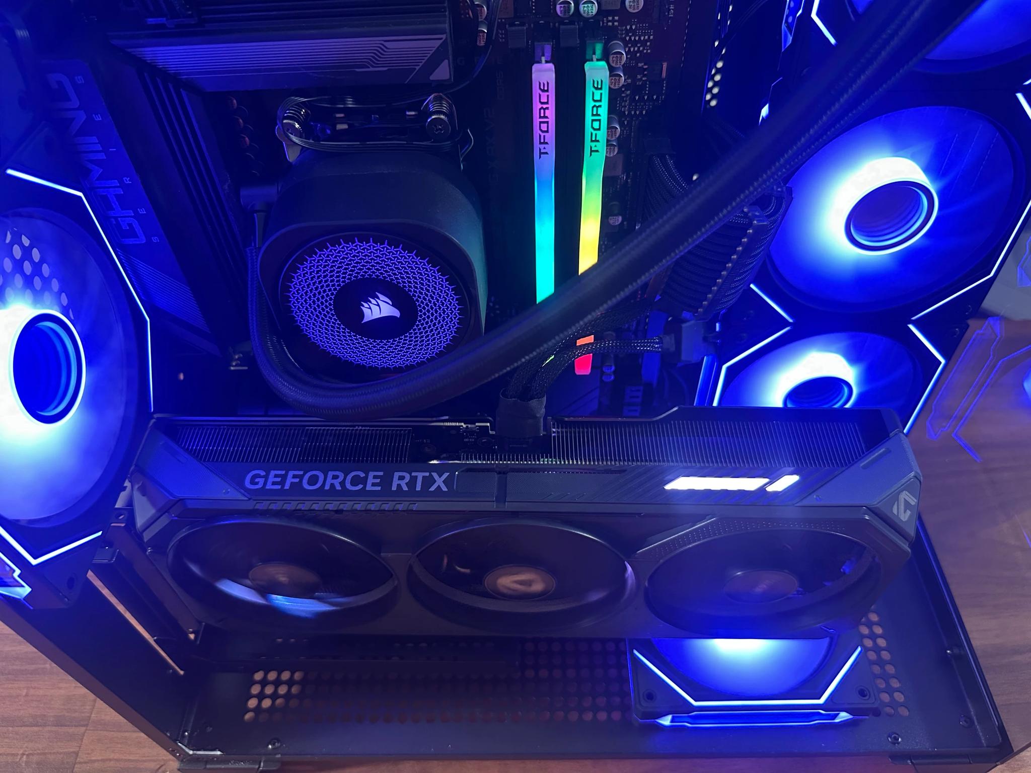 🔥"The Obsidian Core" RTX 5070 | Ryzen 7800X3D | 32GB DDR5 | 2TB | Showcase RGB Build