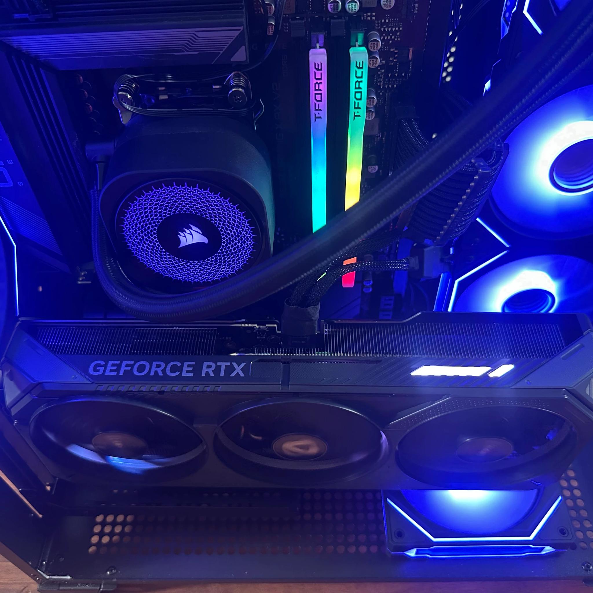 🔥"The Obsidian Core" RTX 5070 | Ryzen 7800X3D | 32GB DDR5 | 2TB | Showcase RGB Build