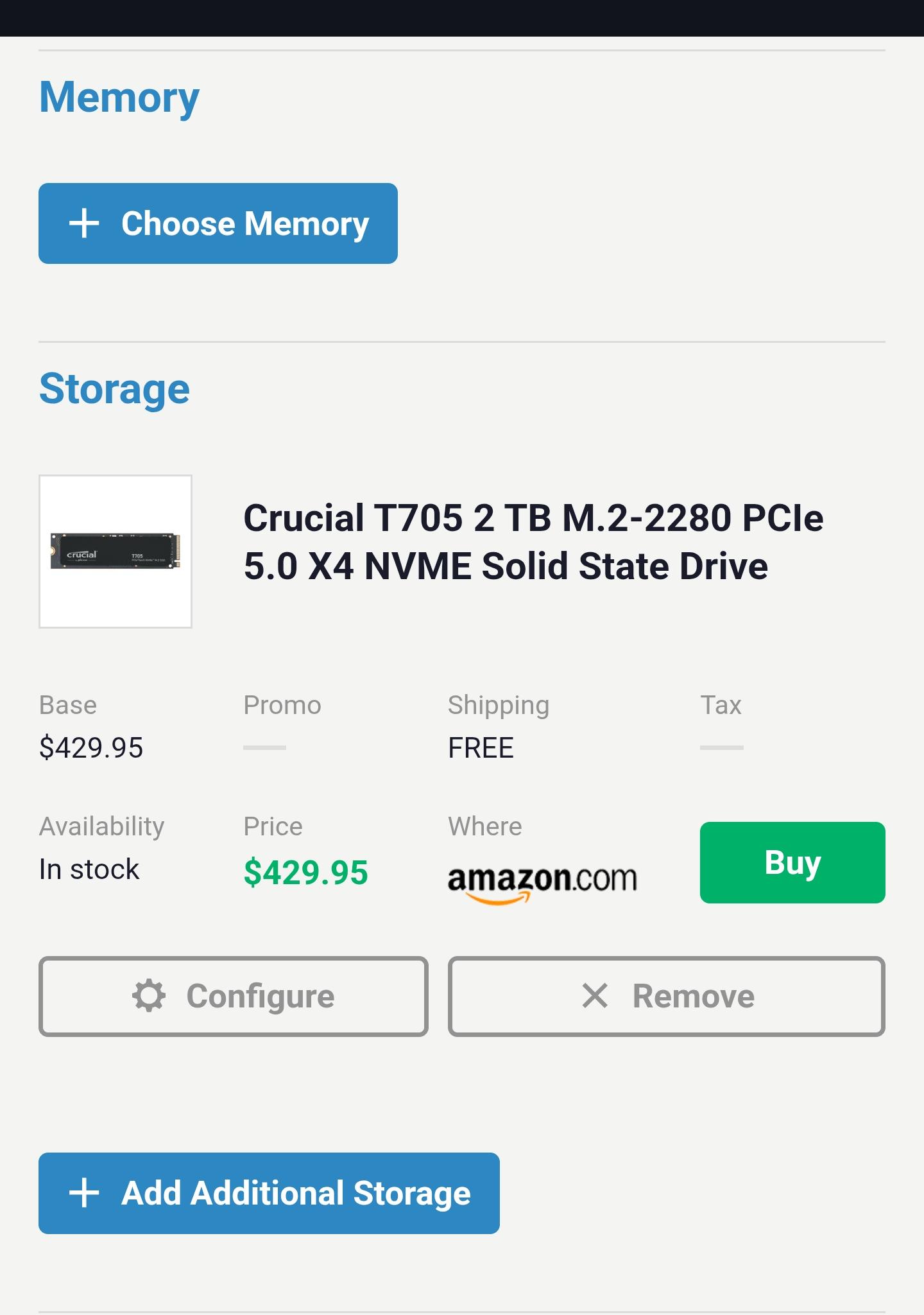 Crucial T705 2 tb