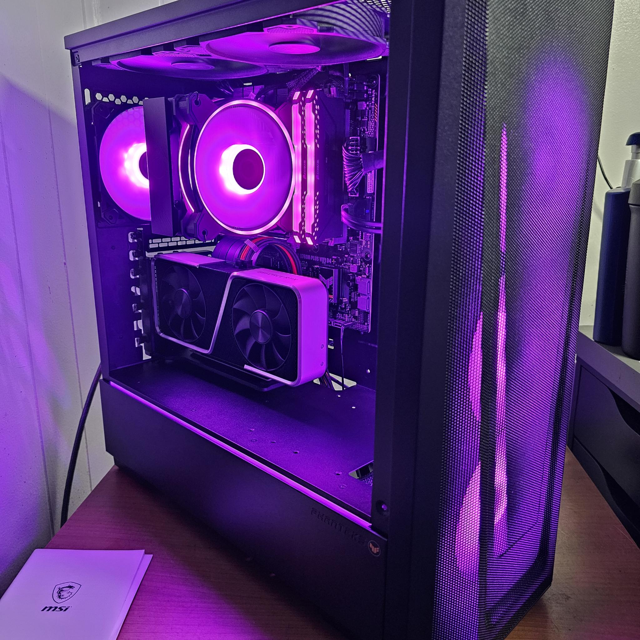 Custom Mid Tier Gaming PC- i5 12400F - 3060 Ti - 32GB RAM