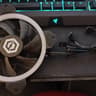 120mm green rgb case fan