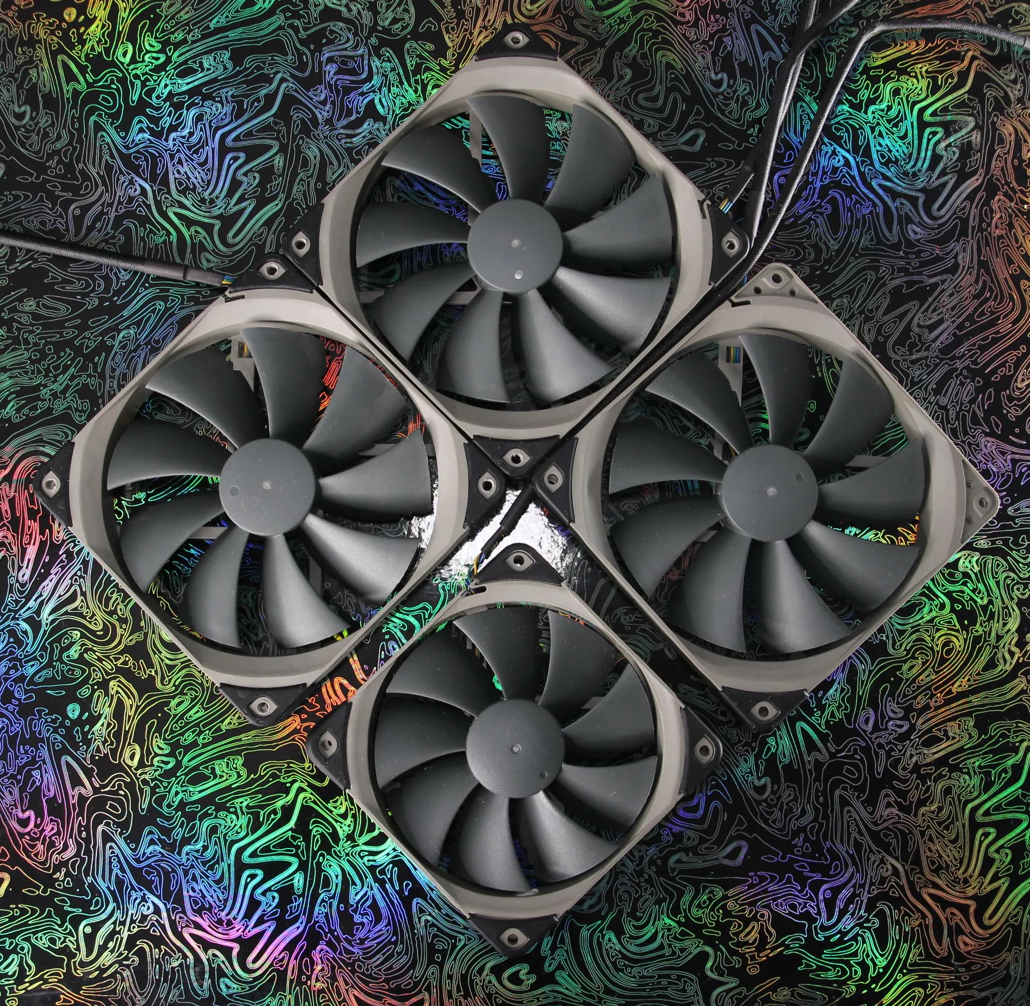 [4-Pack] Noctua NF-P12 redux & NF-P14s redux Case Fans