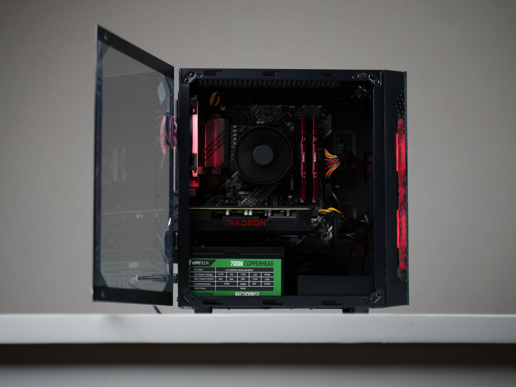 “6000FORM” RX 6600XT Ryzen 5 5600G 16GB .5TB Windows 11 PRO Gaming PC Powerhouse
