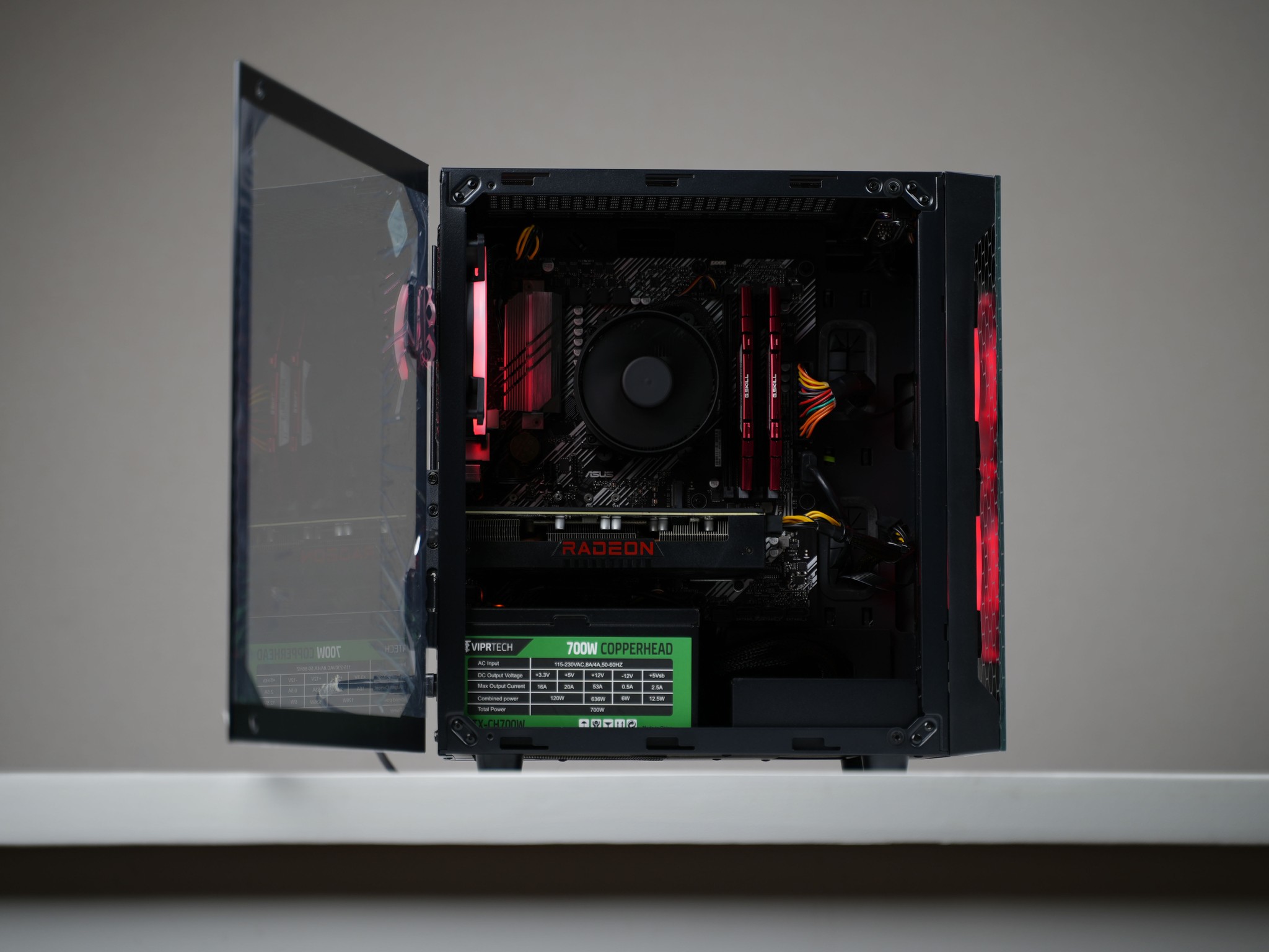 “6000FORM” RX 6600XT Ryzen 5 5600G 16GB .5TB Windows 11 PRO Gaming PC Powerhouse