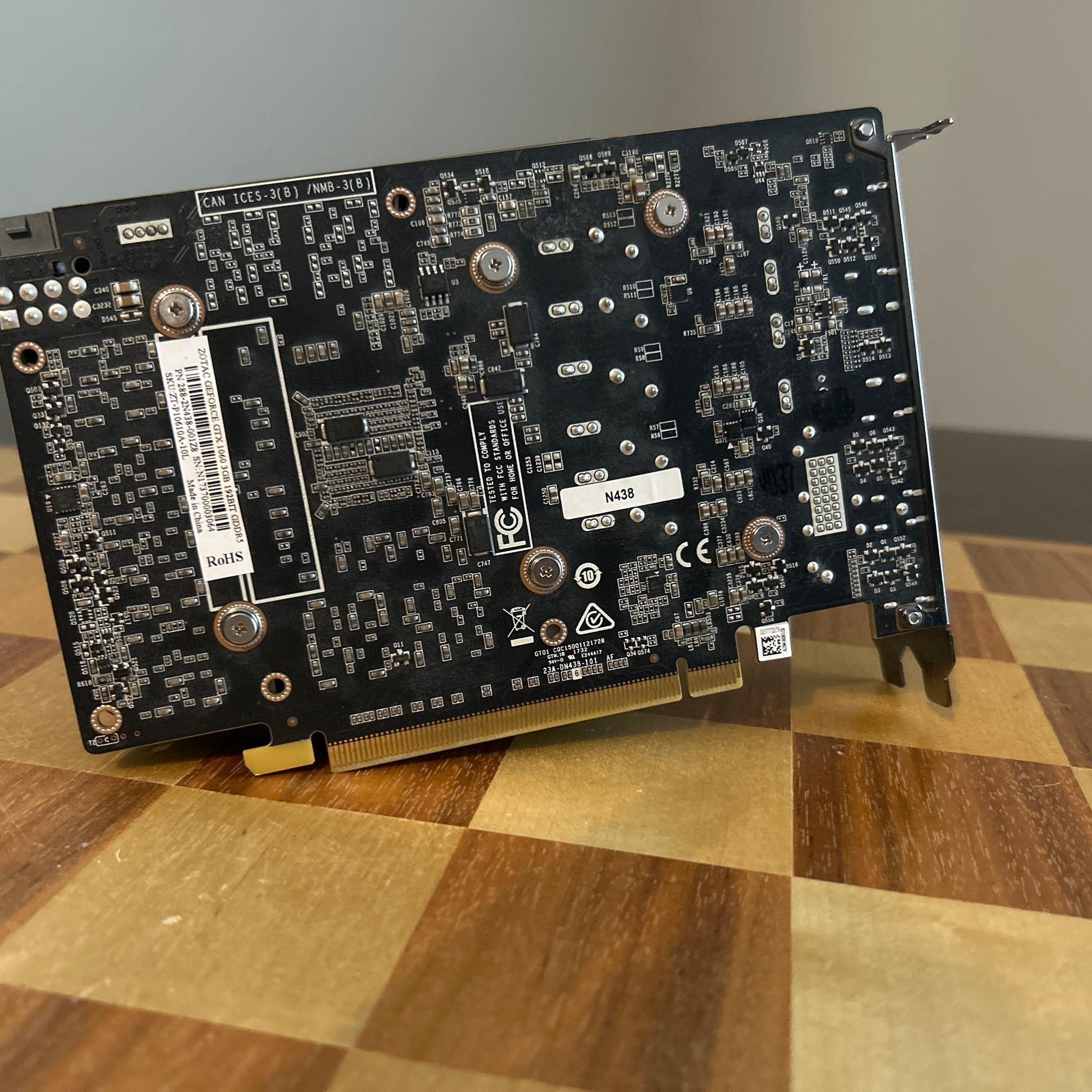 Zotac GTX 1060 3GB Graphics Card