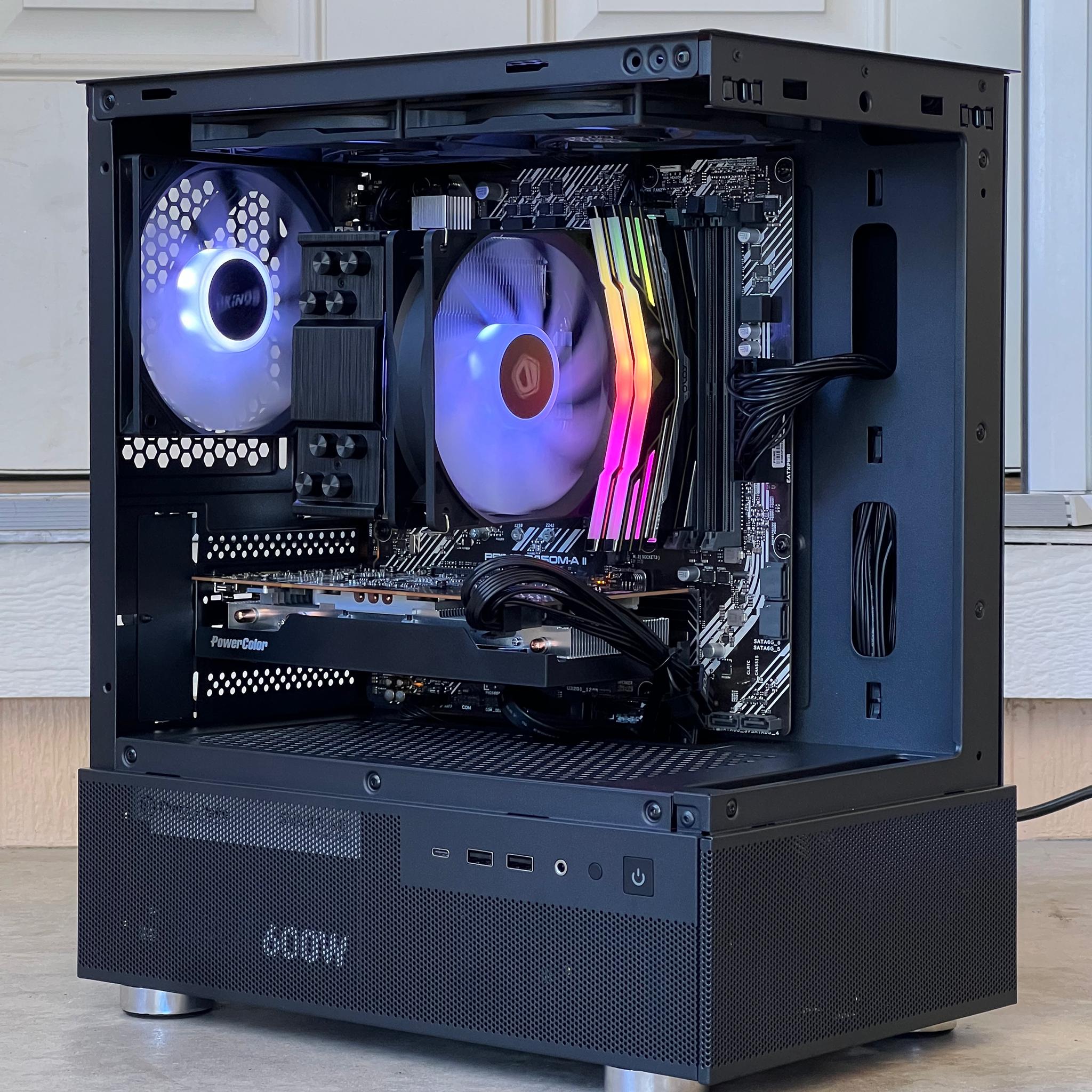 gaming pc | Rx 6600 | Ryzen 5 5500 | 16GB 3000mhz | 512gb ssd | windows 10