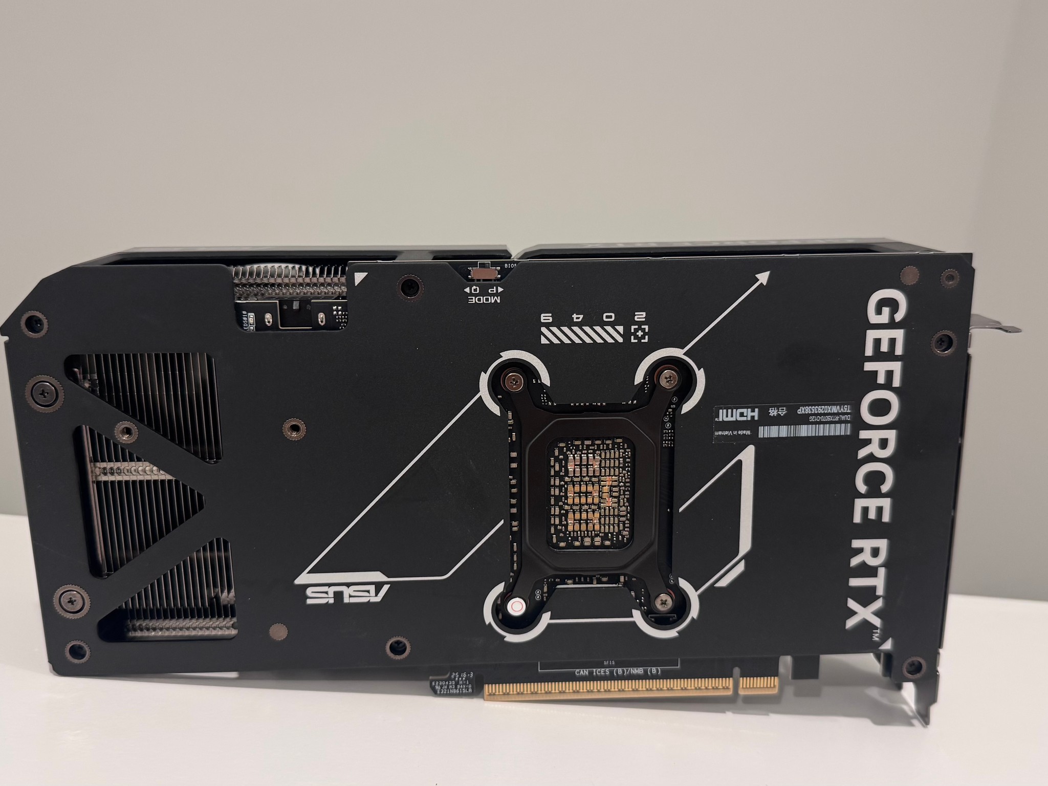 ASUS Dual GeForce RTX™ 5070 12GB GDDR7 OC Edition