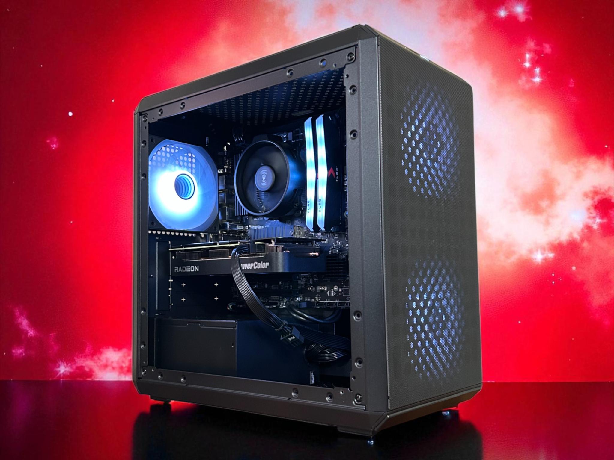 *BLACK FRIDAY SALE* RX 9060XT 8GB | Ryzen 5 5600 | 32GB DDR4 | 1TB NVMe | The Dark Trooper RX V2