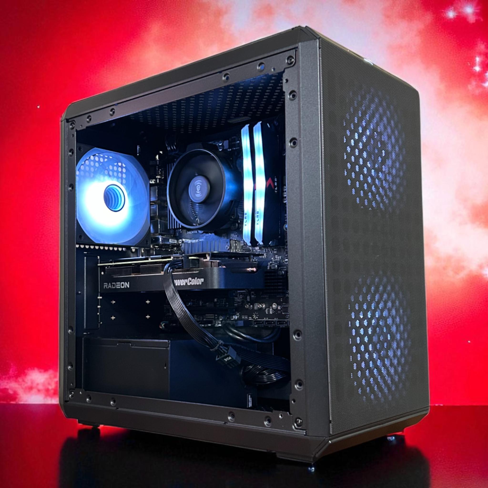 *BLACK FRIDAY SALE* RX 9060XT 8GB | Ryzen 5 5600 | 32GB DDR4 | 1TB NVMe | The Dark Trooper RX V2