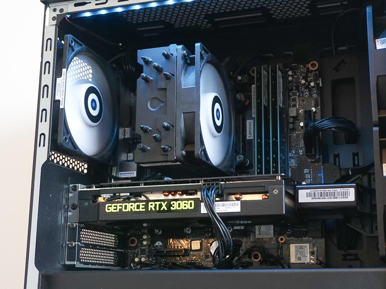 L76 - Ryzen 7 5800 / RTX 3060 12GB / 32GB RAM DDR4 / 1256GB Storage - Lenovo Gaming PC 🚄FREE SHIP