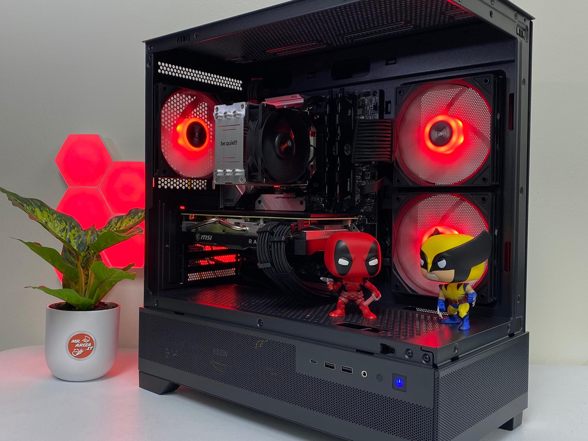 Ryzen 7 5700G + RX 5700 🌟 "Shadow Phantom Gaming PC" 🌟
