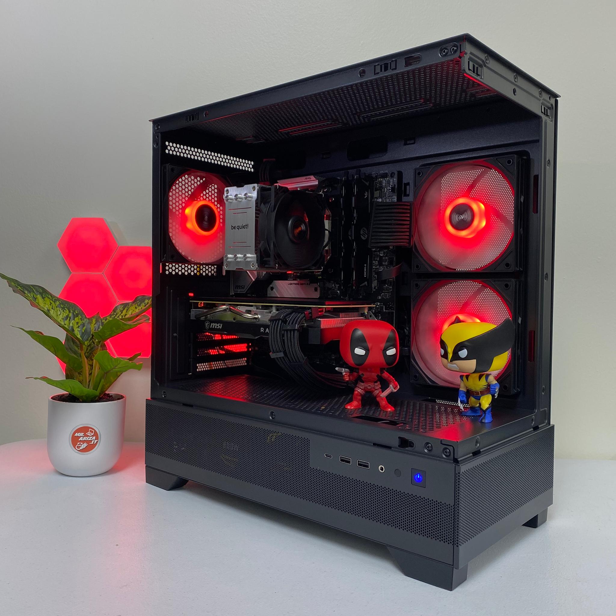 Ryzen 7 5700G + RX 5700 🌟 "Shadow Phantom Gaming PC" 🌟
