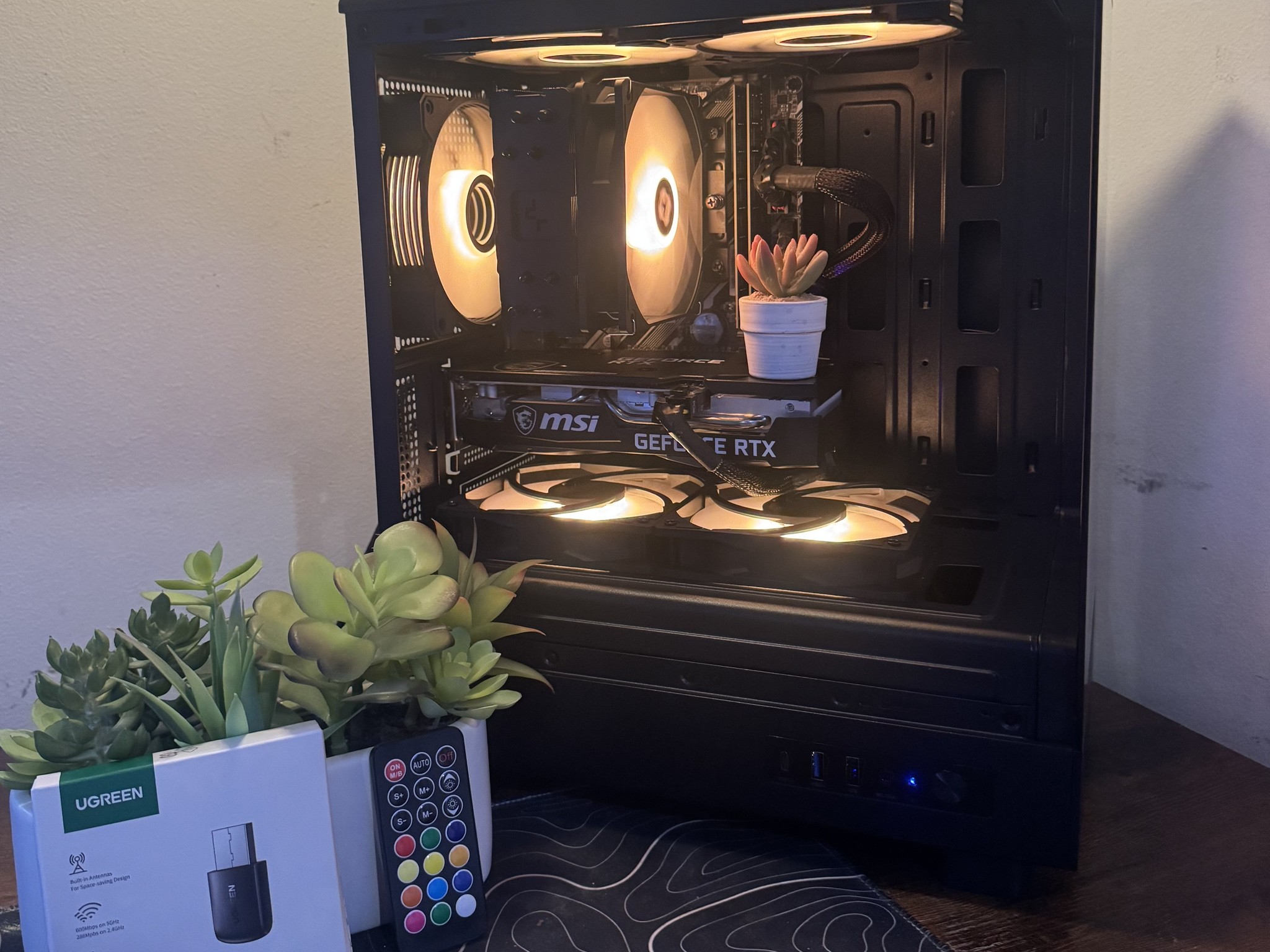 🖤 Custom "Budget Baller" Gaming PC | Intel i7 | RTX 3050 8GB | 1.5TB Total Storage! | WiFi 6 Dongle