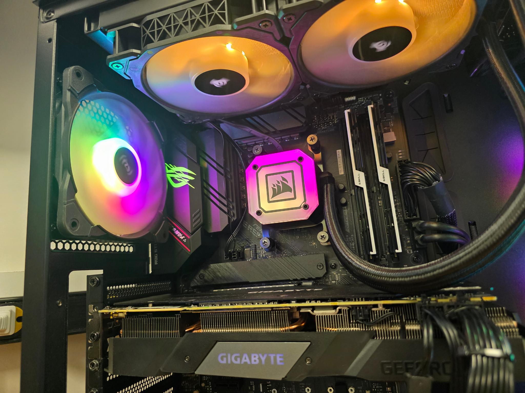 RYX 2080, Ryzen 5700G, 32GB DDR4 Gaming Streaming PC Computer