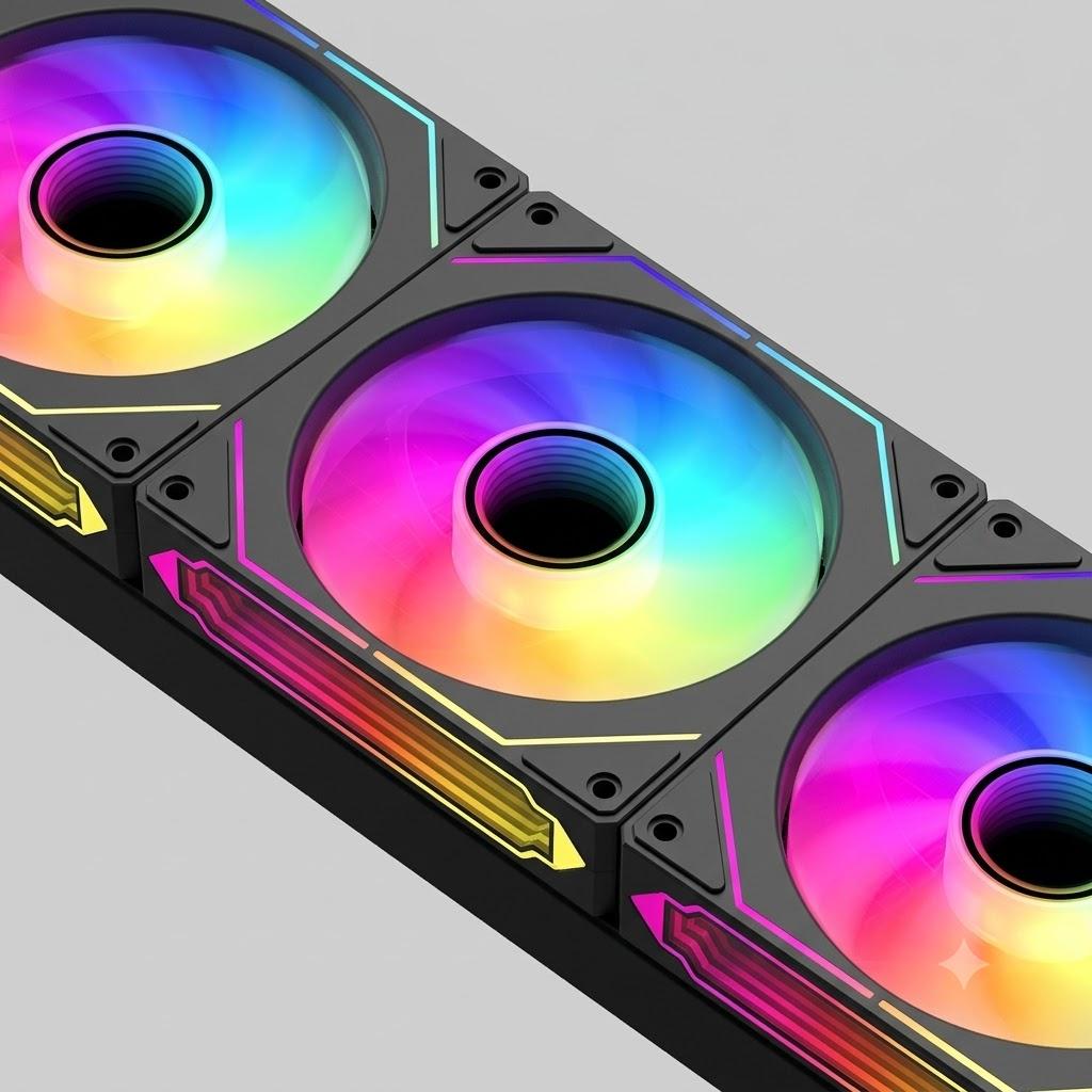 AIO CPU COOLER Sudokoo NEXAURA 360 Black Infinity Mirrors Plus Edition--3-year warranty