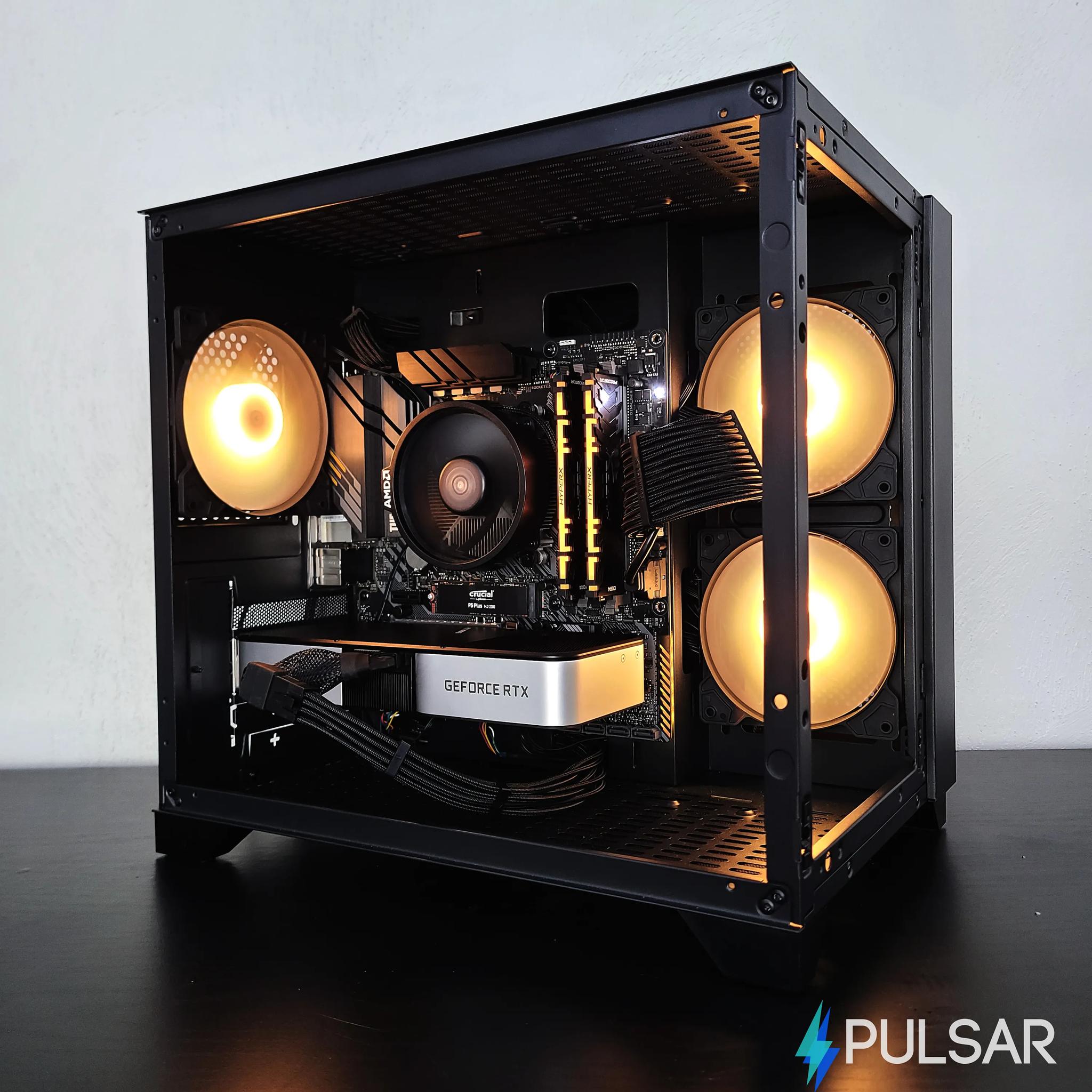 RTX 3060 TI / Ryzen 5 3600 / 32GB RAM ⬛ Midnight Hue ⬛