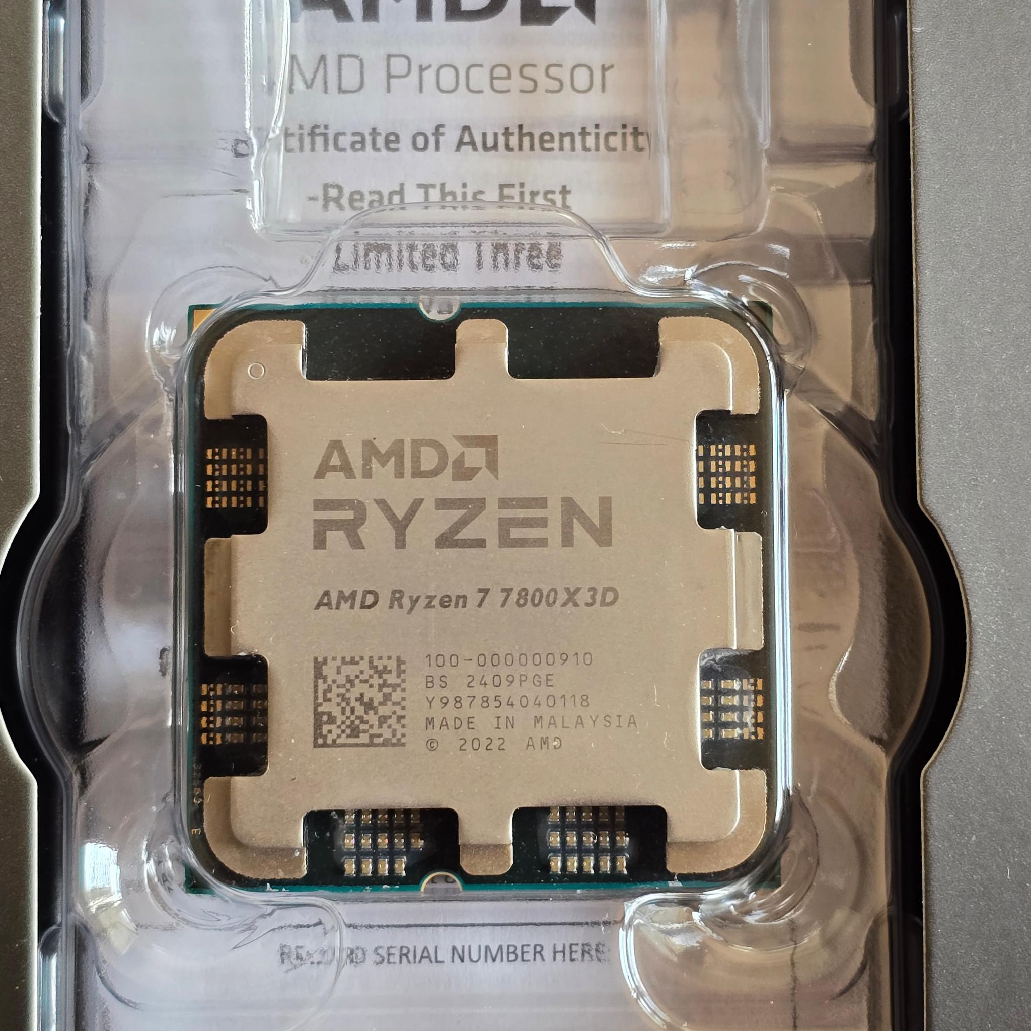 AMD Ryzen 7 7800X3D