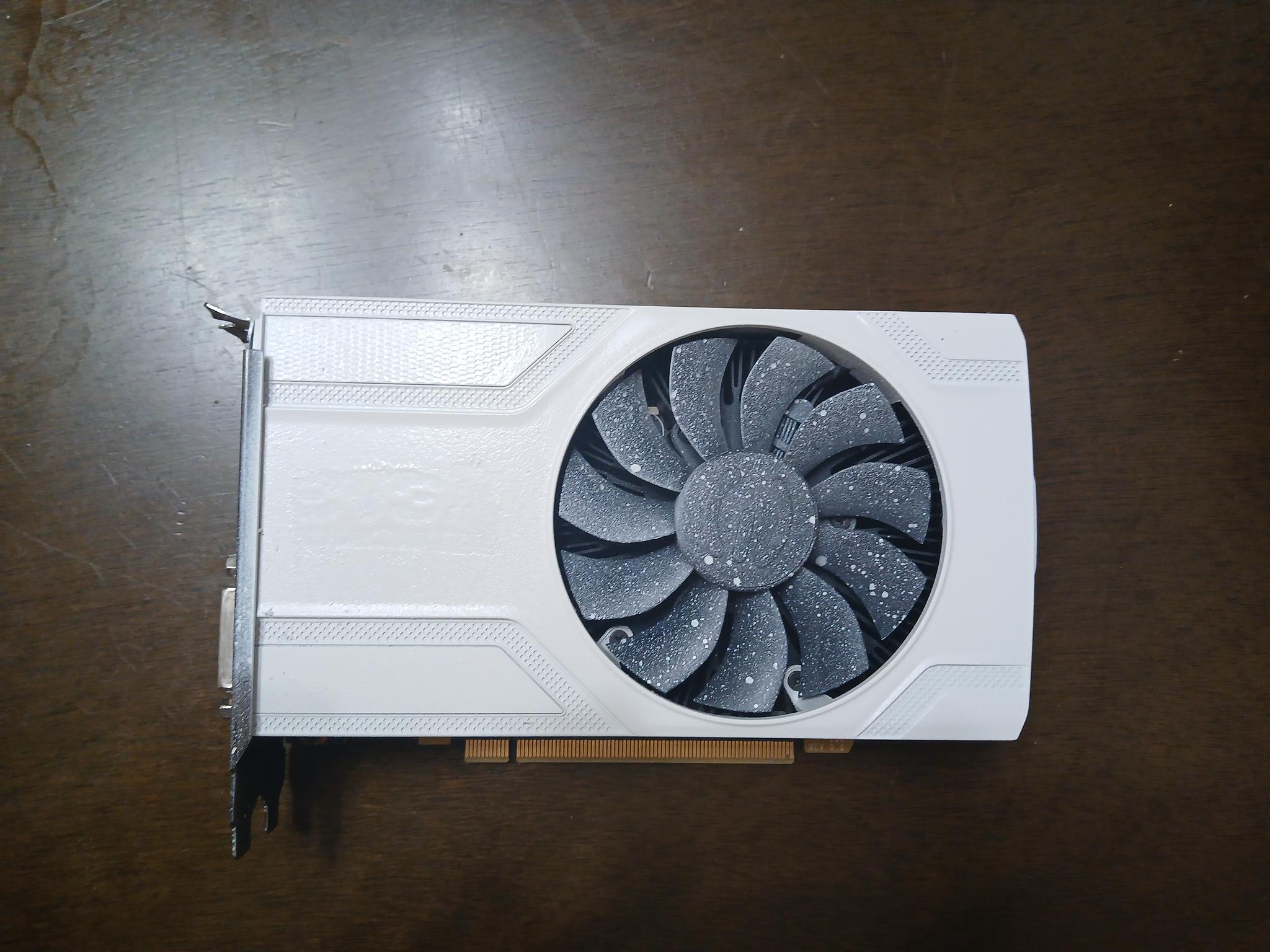 White GTX 1060 6GB evga