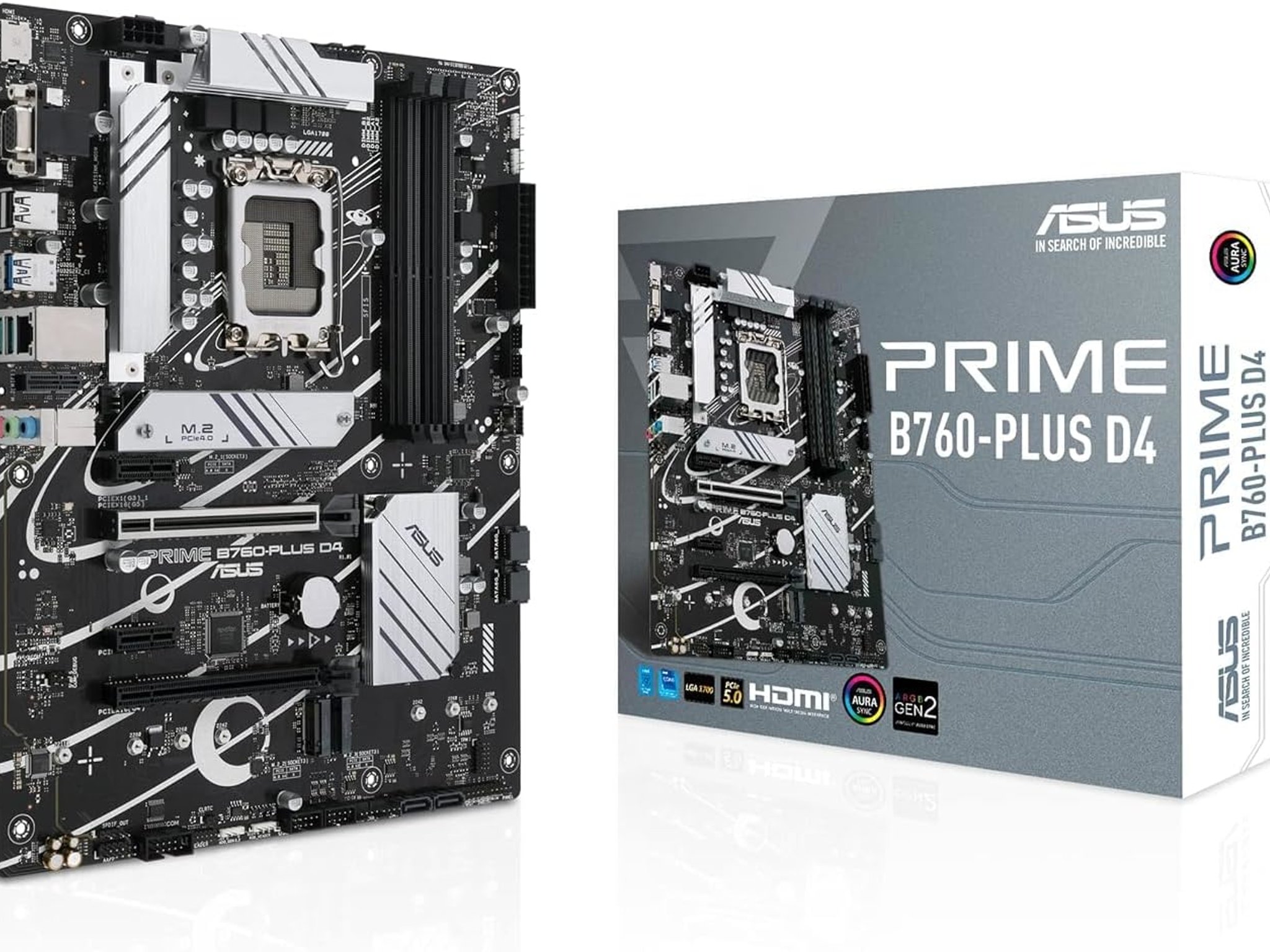 ASUS Prime B760-PLUS D4 Intel GA 1700 ATX Motherboard