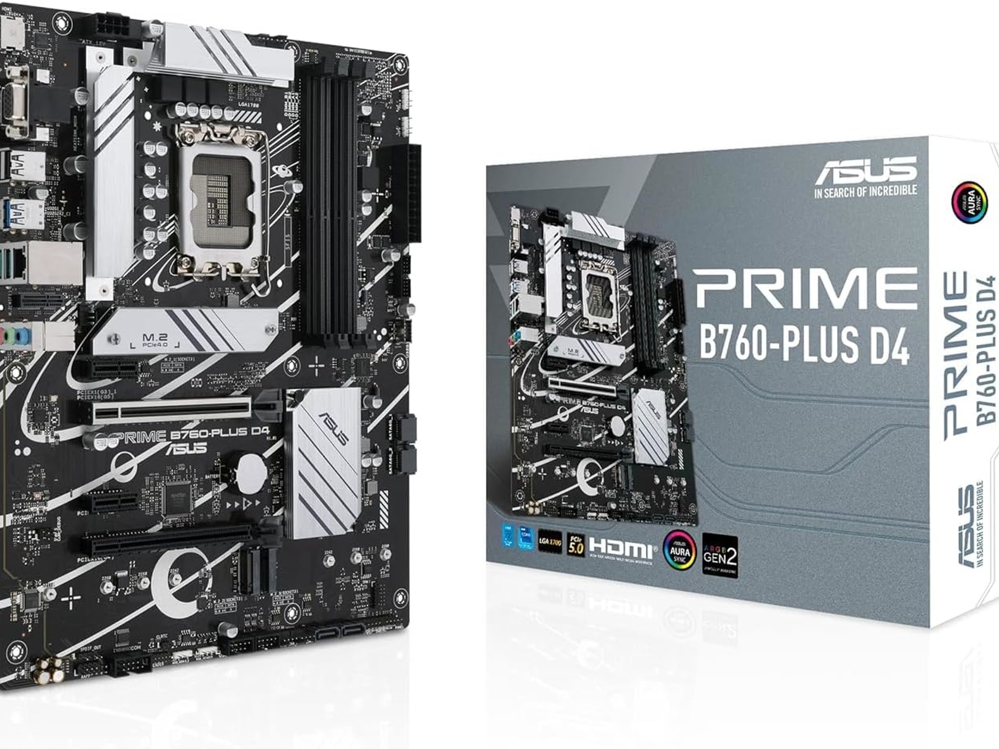 ASUS Prime B760-PLUS D4 Intel GA 1700 ATX Motherboard
