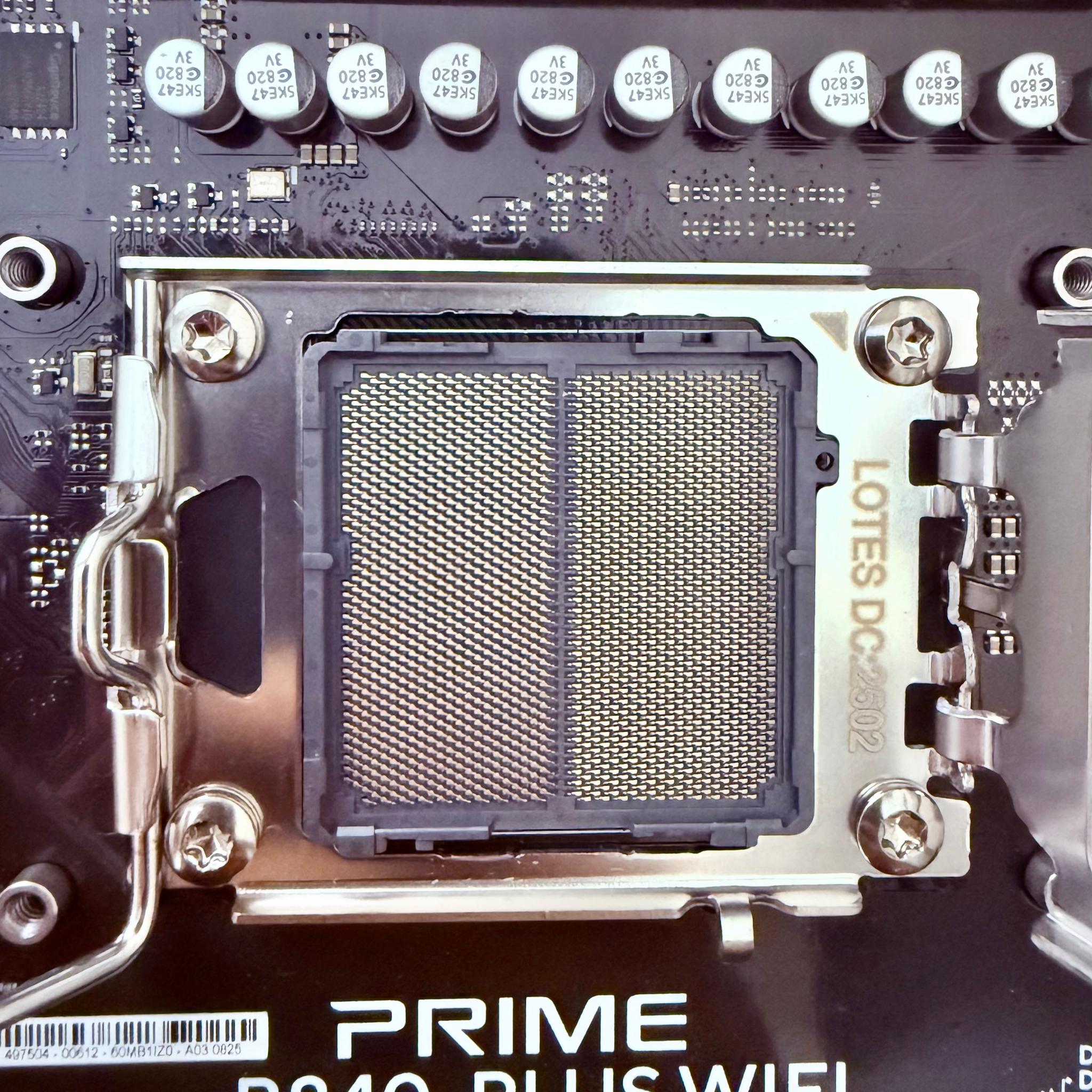 AMD Ryzen 7 7800X3D CPU + Asus Prime B840-Plus WiFi Motherboard + Bitspower 360mm Liquid Cooler