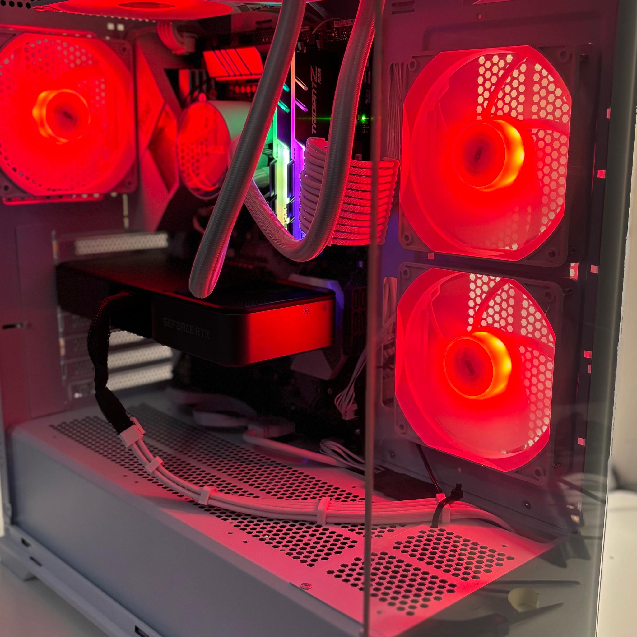 White Gaming PC - RTX 3070, Core i9 9900K, 16GB RAM, 512GB SSD