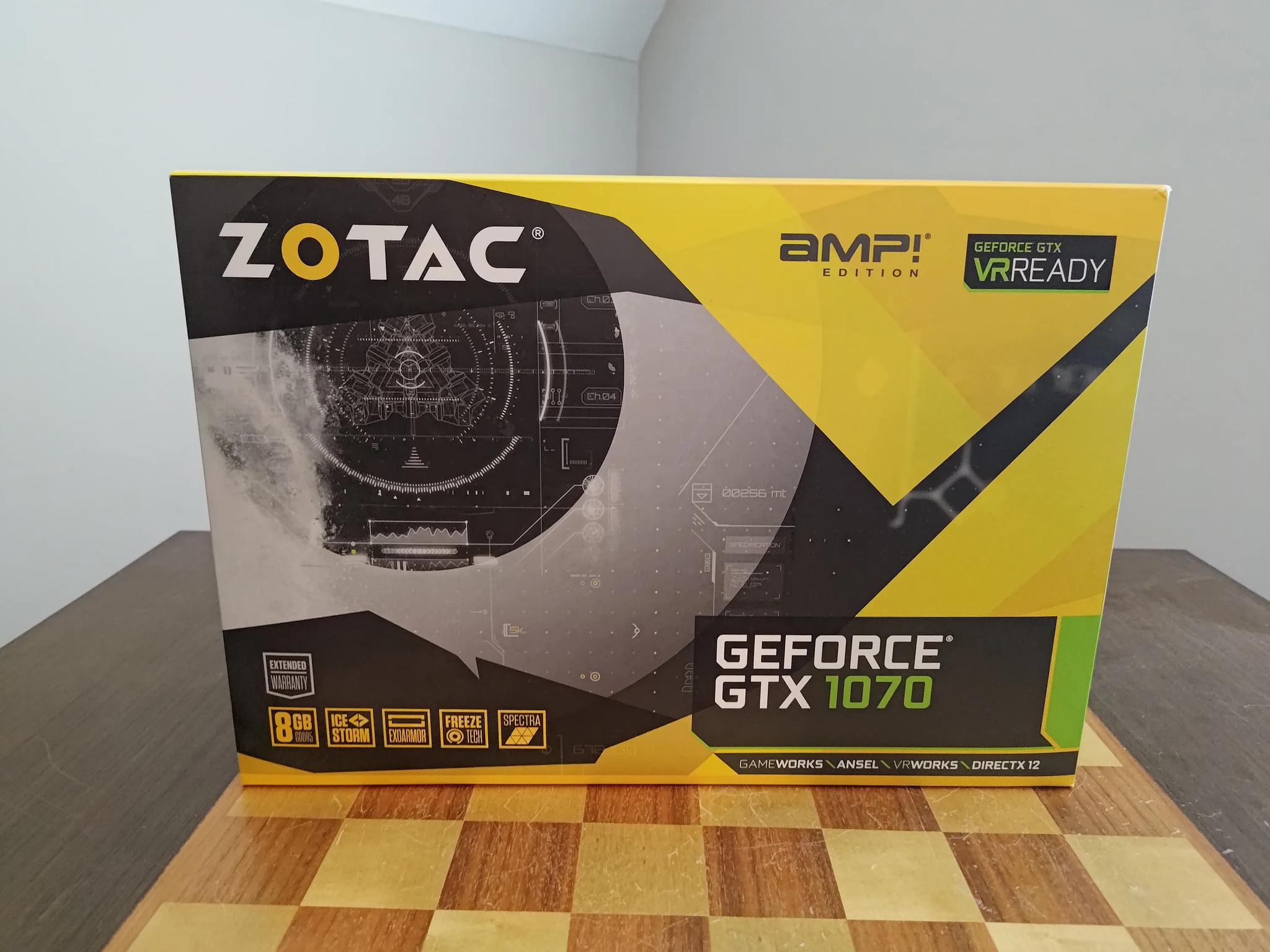 Zotac Amp Edition GTX 1070