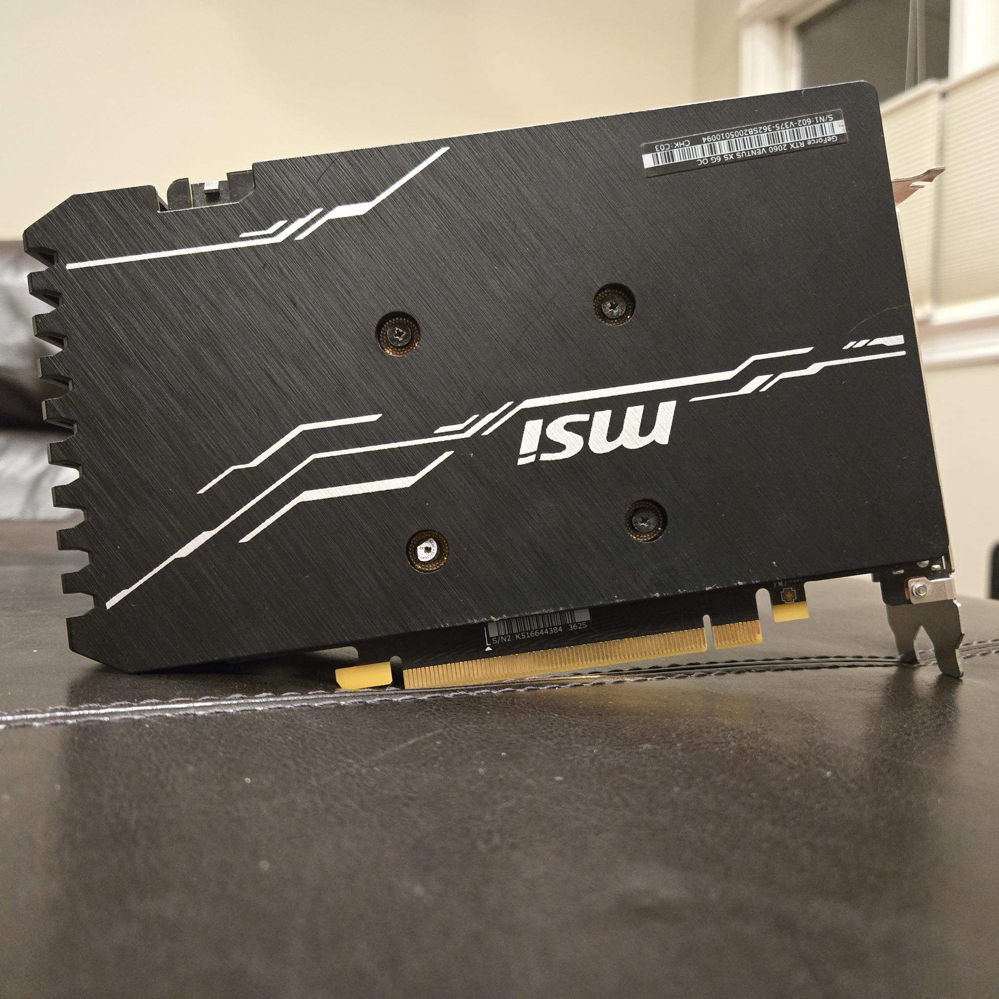 RTX 2060 6GB (MSI Ventus XS) - Used