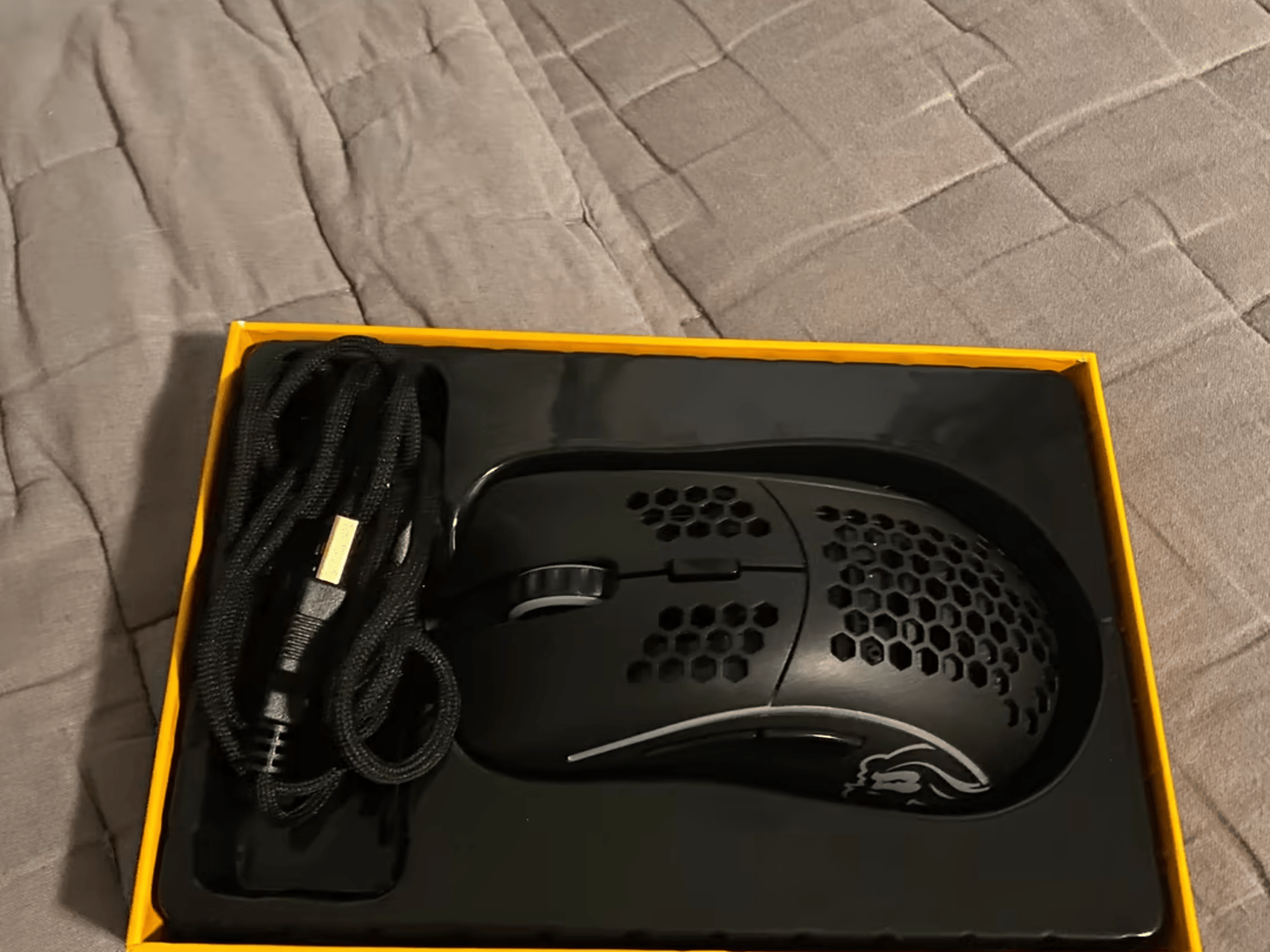 Glorious Model D Wired Mouse w/ Original Contents and Stickers