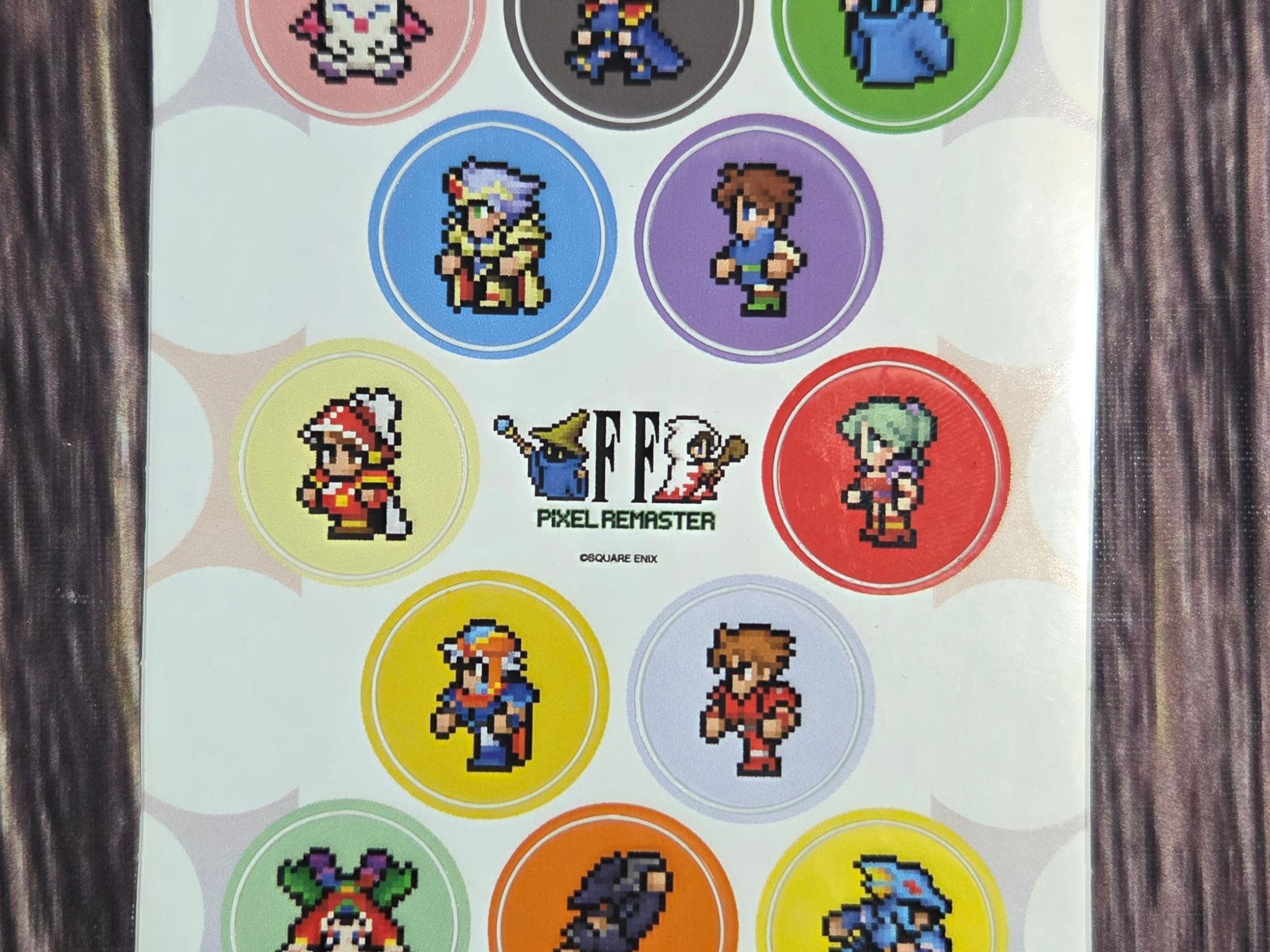Final Fantasy I II III IV V VI Collection Aniversary Edition W/ Stickers Nintendo Switch