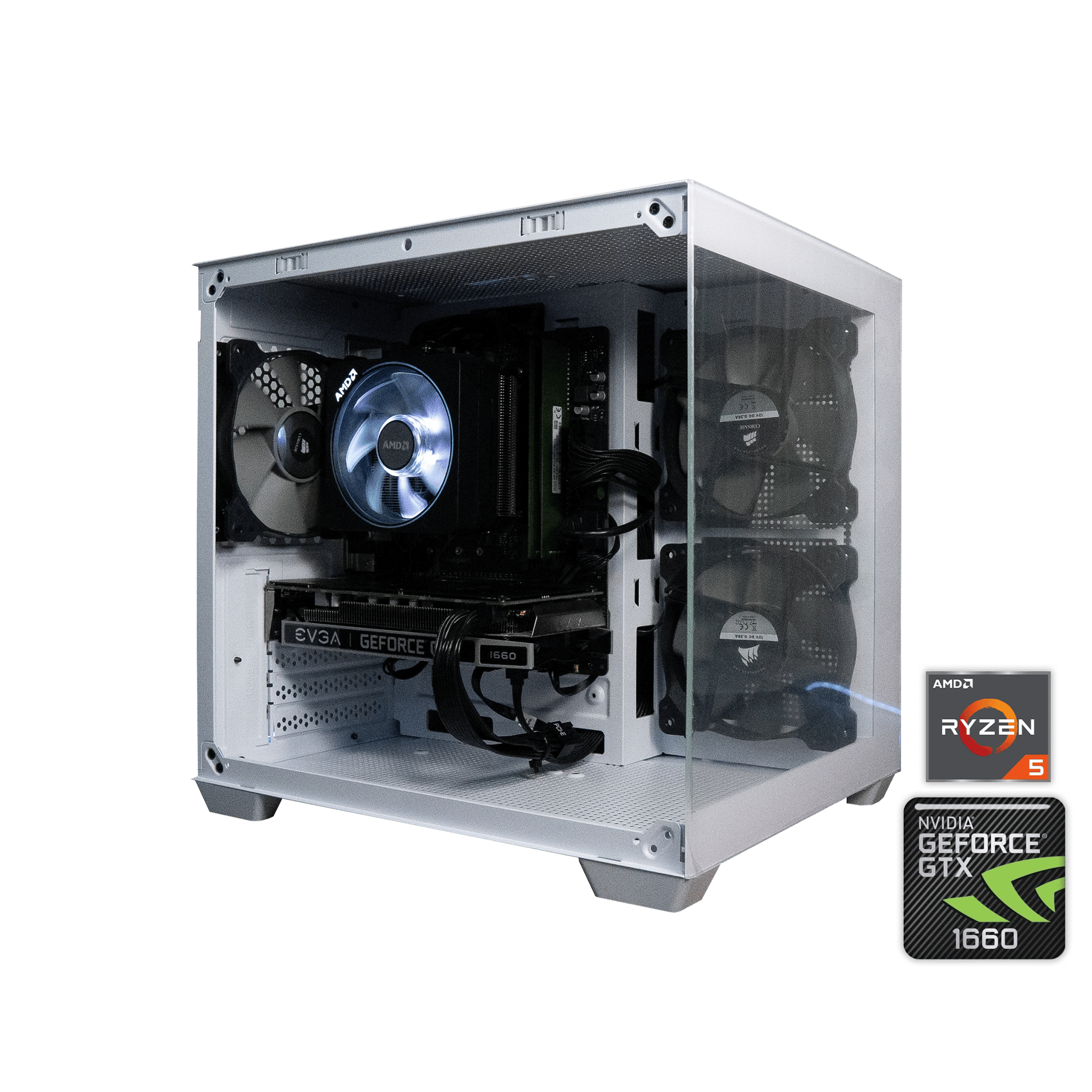 ❄️🌨 BUDGET - BO6 Ready GAMING PC | EVGA GTX 1660 6GB | RYZEN 5 3500X | 16GB DDR4 RAM | 1TB |