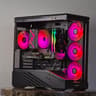 FREE SHIP 🖤🌈 Black RGB Gaming PC | RX 9060 XT 16 GB | AMD Ryzen 7 5700X | 1 TB NVME | 32 GB DDR4