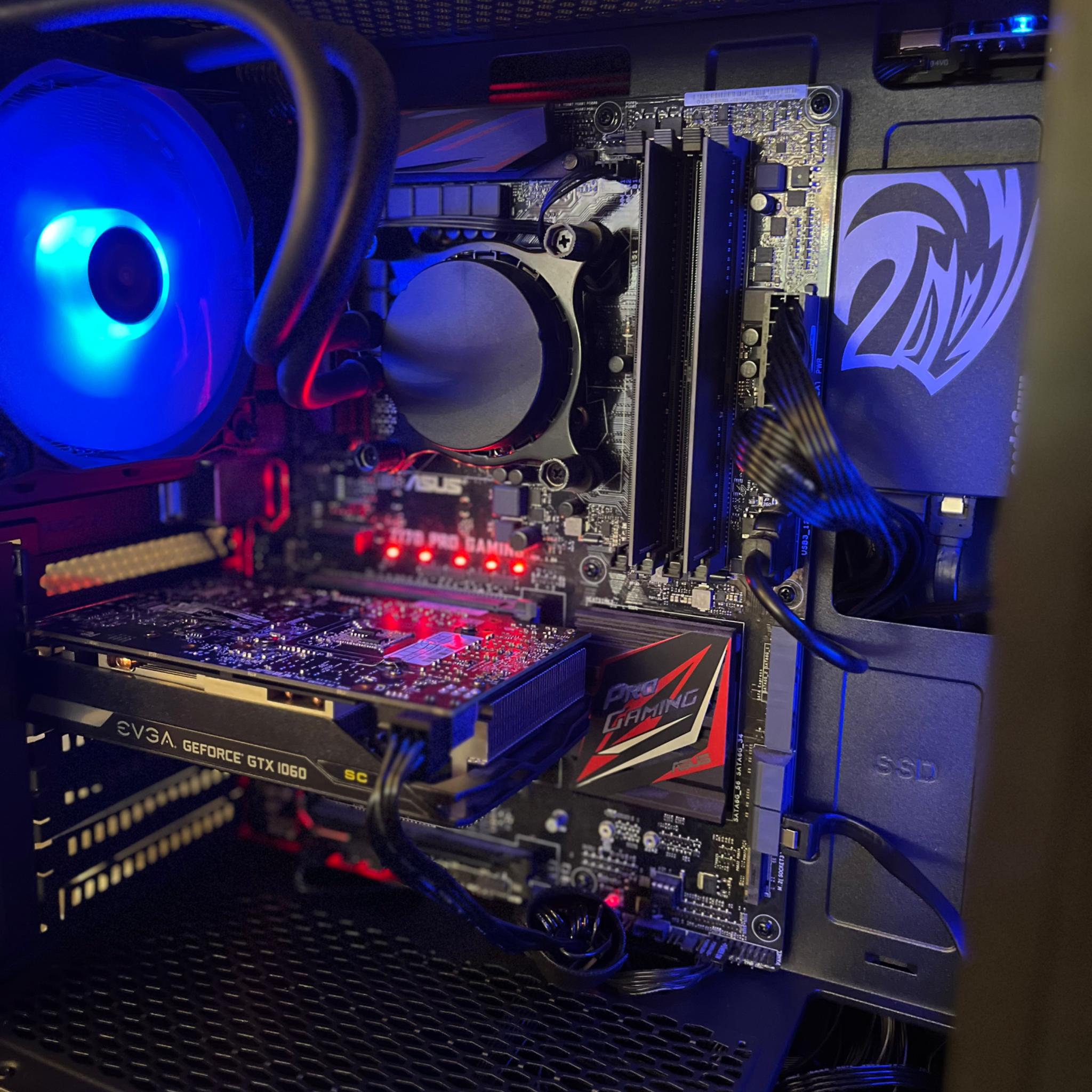 🎮BUDGET GAMING PC🎮 | GTX 1060 6GB OC |Intel I7 6700k 4.0 GHZ | 512GB SATA SSD | 16GB RAM