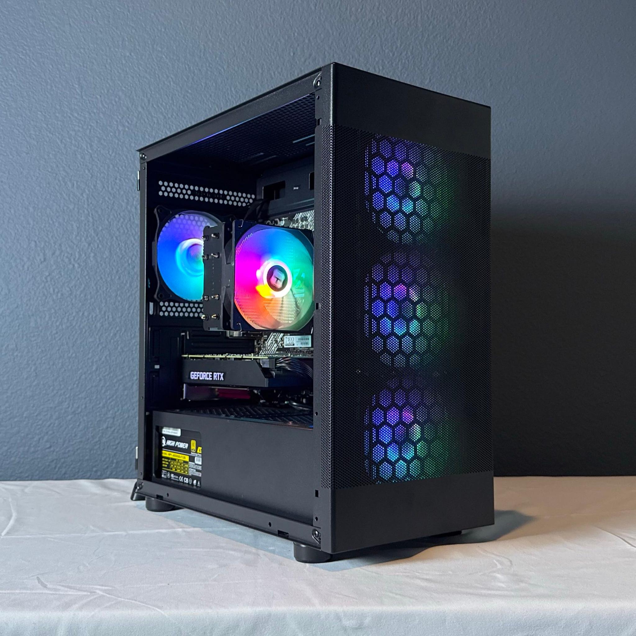 Budget 1080P Gaming PC | RTX 3060 12GB | Ryzen 5 5600 | 32 Gb DDR4 | 1 TB NVME SSD | WIFI/BT