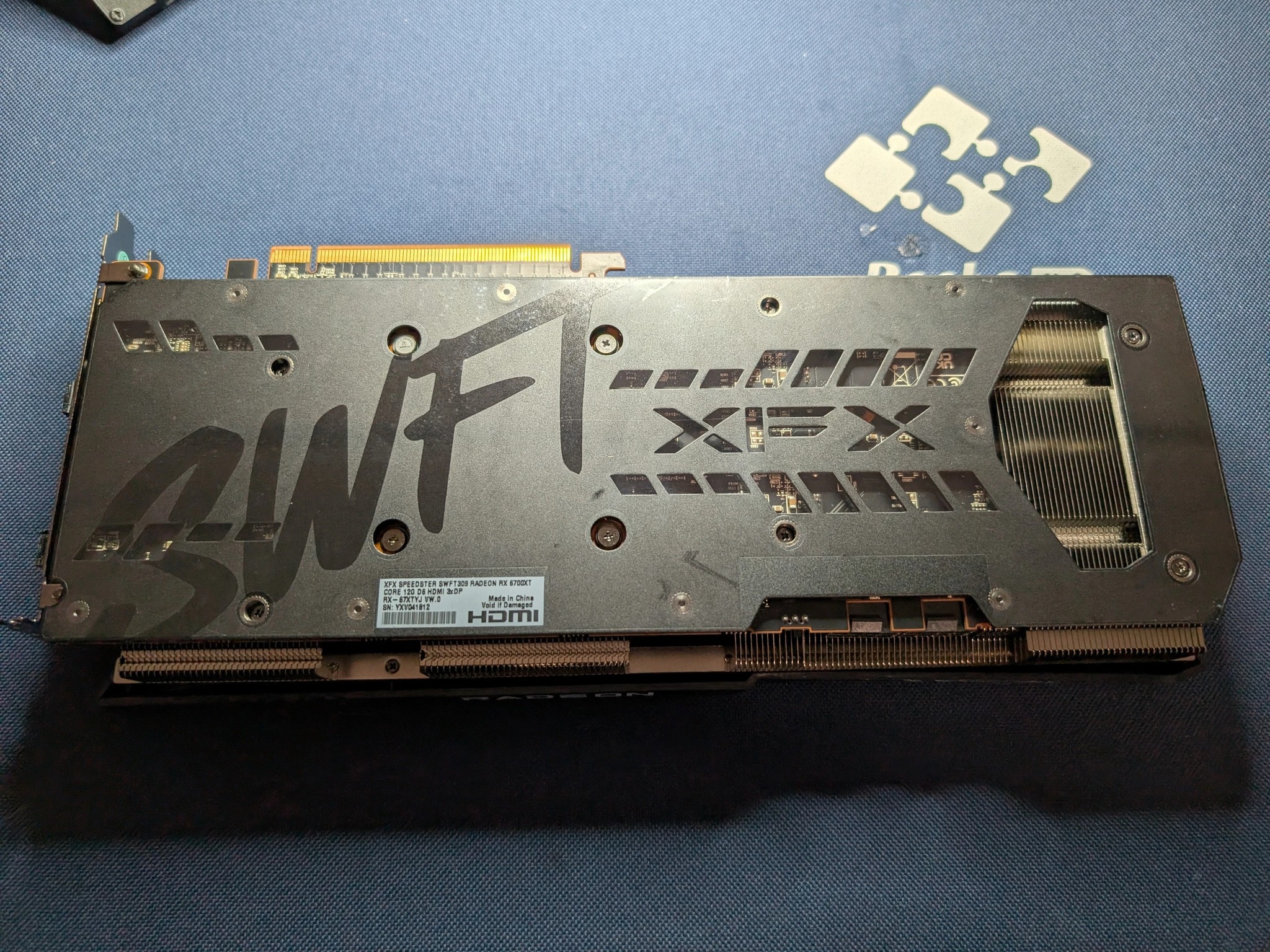 Radeon XFX Swift 309 RX 6700 XT 12GB RX Speedster Series GDDR6 Graphics Card