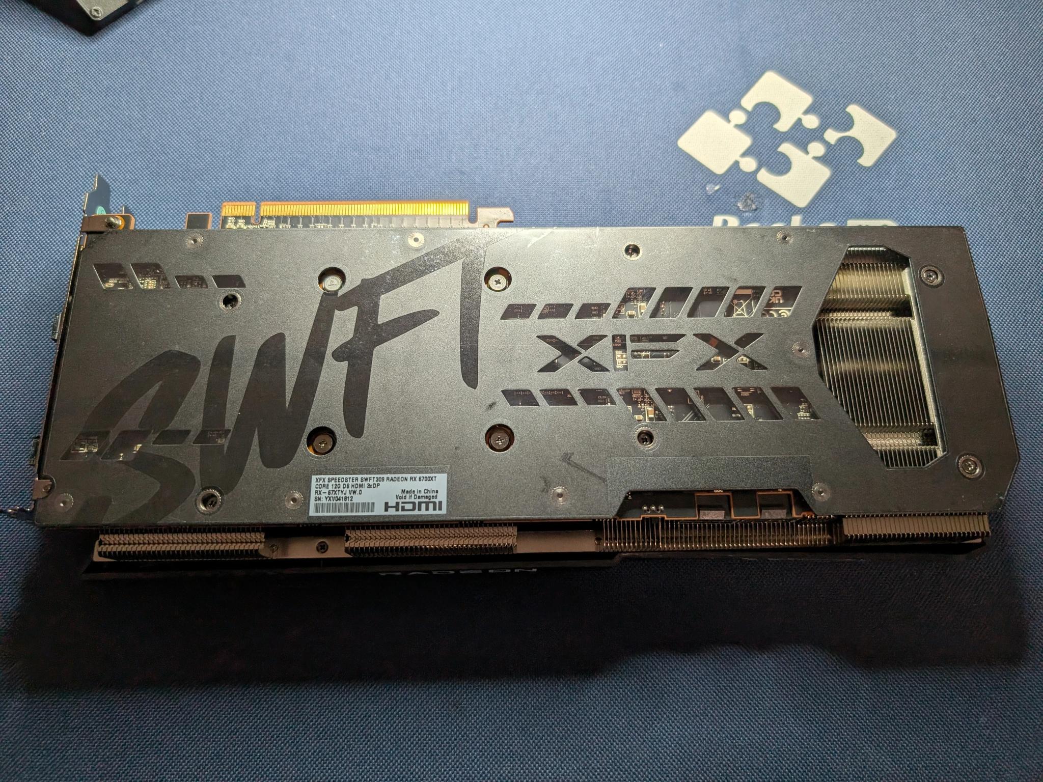 Radeon XFX Swift 309 RX 6700 XT 12GB RX Speedster Series GDDR6 Graphics Card