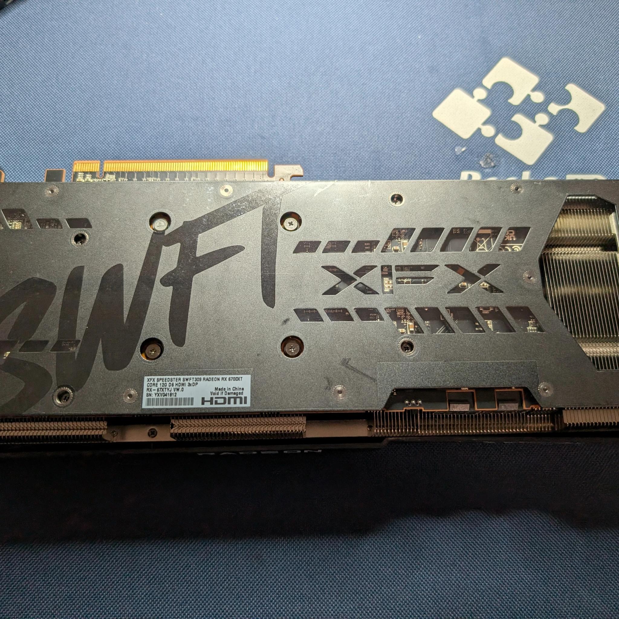 Radeon XFX Swift 309 RX 6700 XT 12GB RX Speedster Series GDDR6 Graphics Card