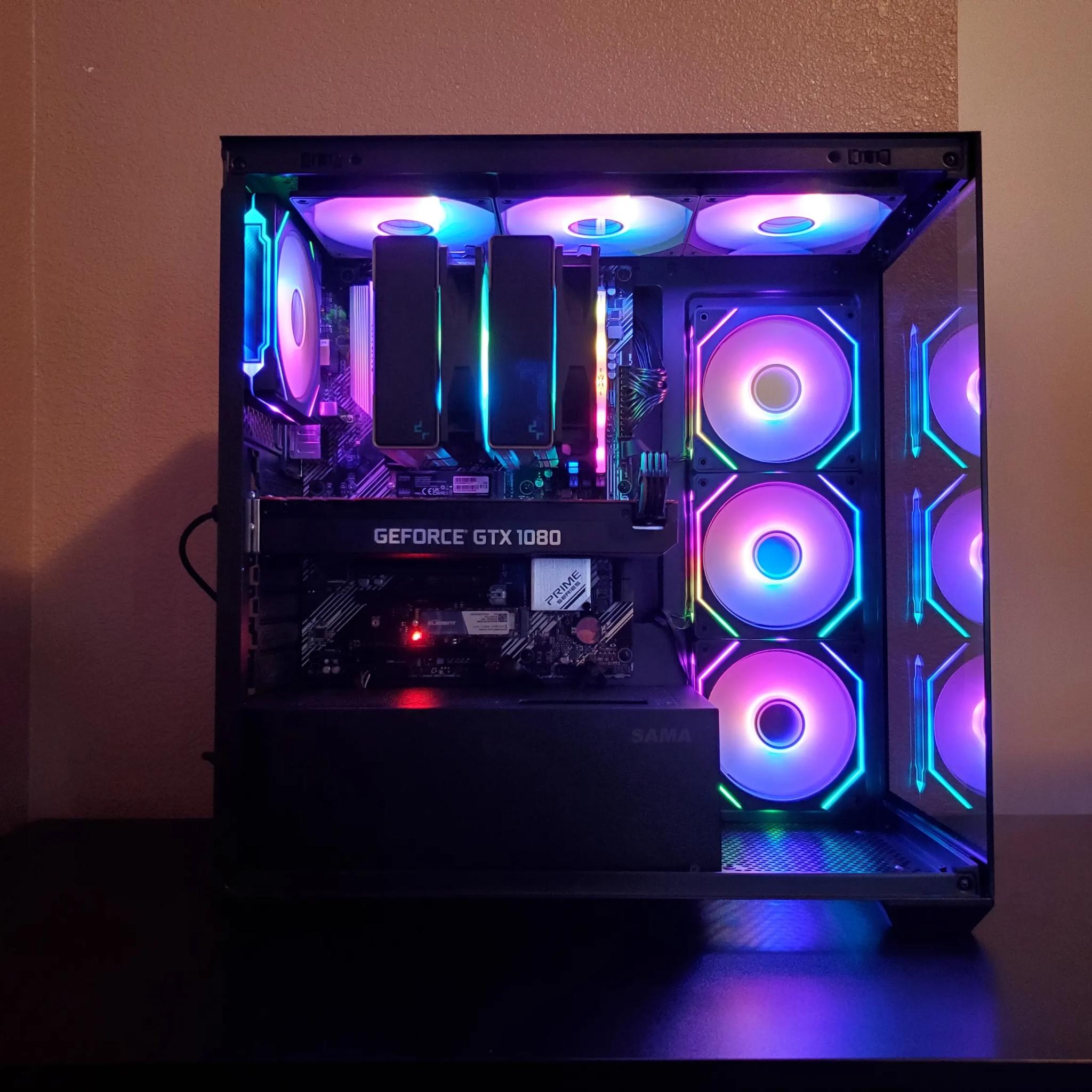 Gaming PC, Ryzen 5 3600 | GTX 1080 8GB| 16GB RAM | 1.5 TB Storage | WiFi/Bluetooth