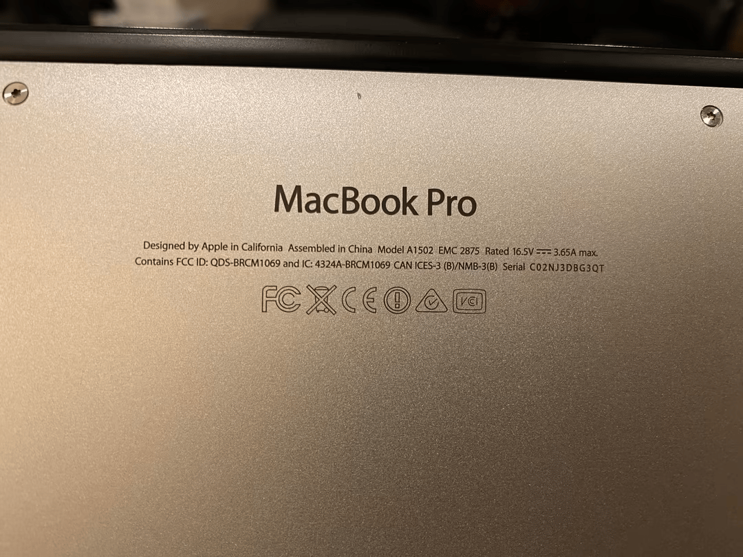 Apple MacBook Pro 13 - Retina, Mid-2014 Core i7 - 8GB RAM